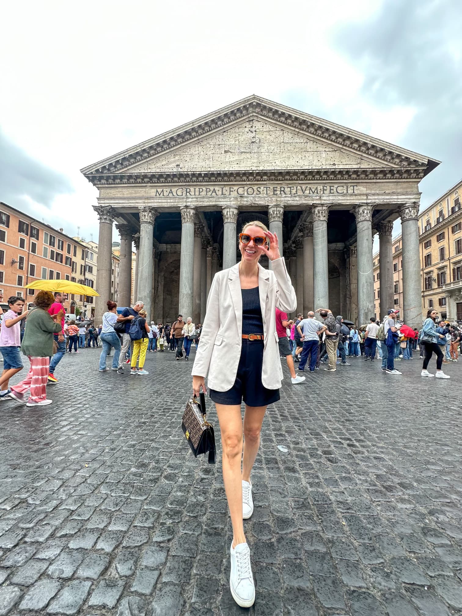 Picture of Sarah at Pantheon