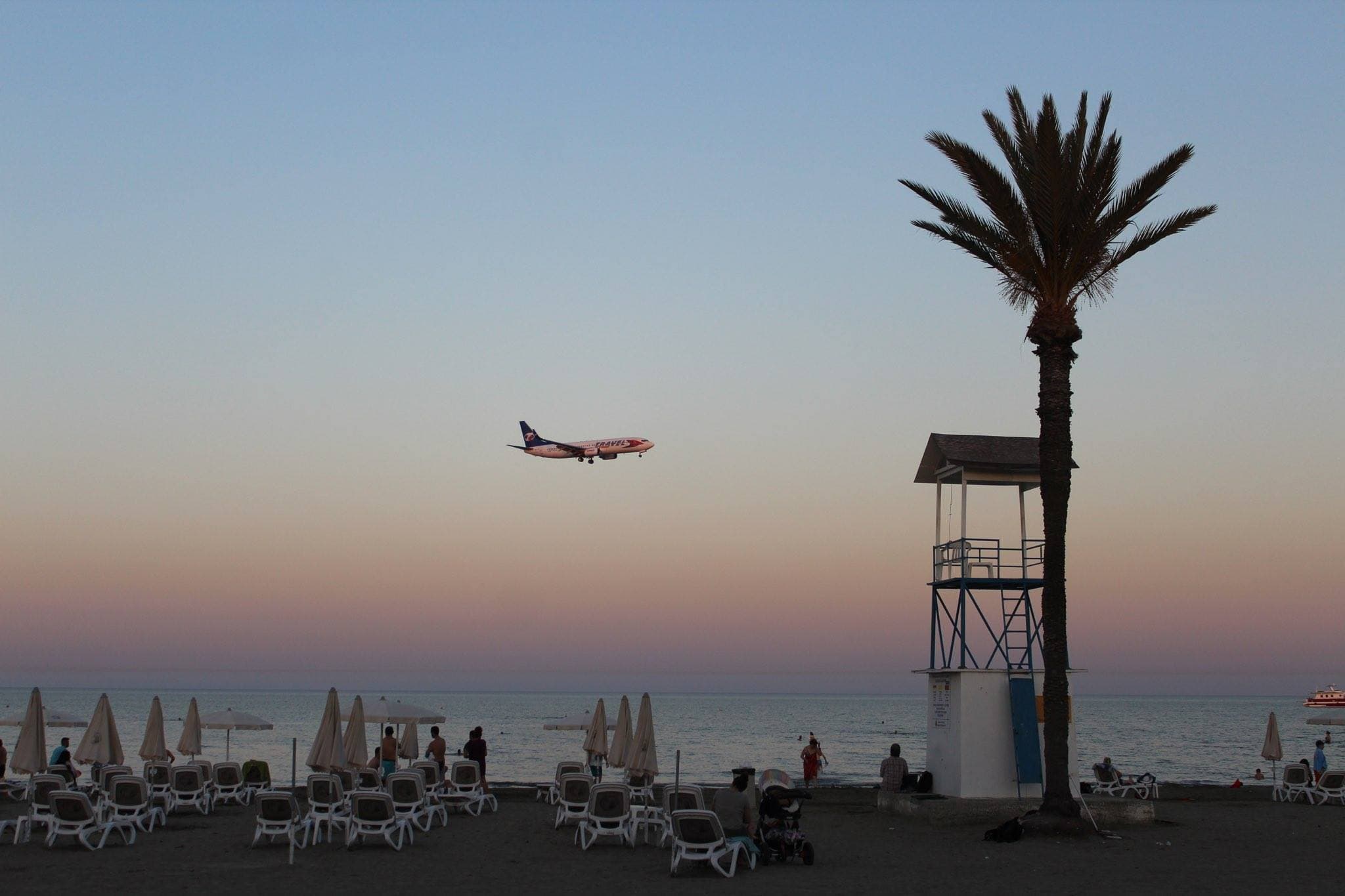 Plane and sky view