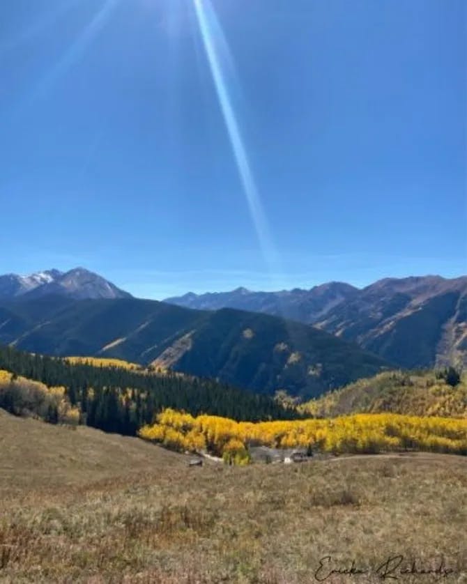 The beauty of Maroon Bells in Colorado