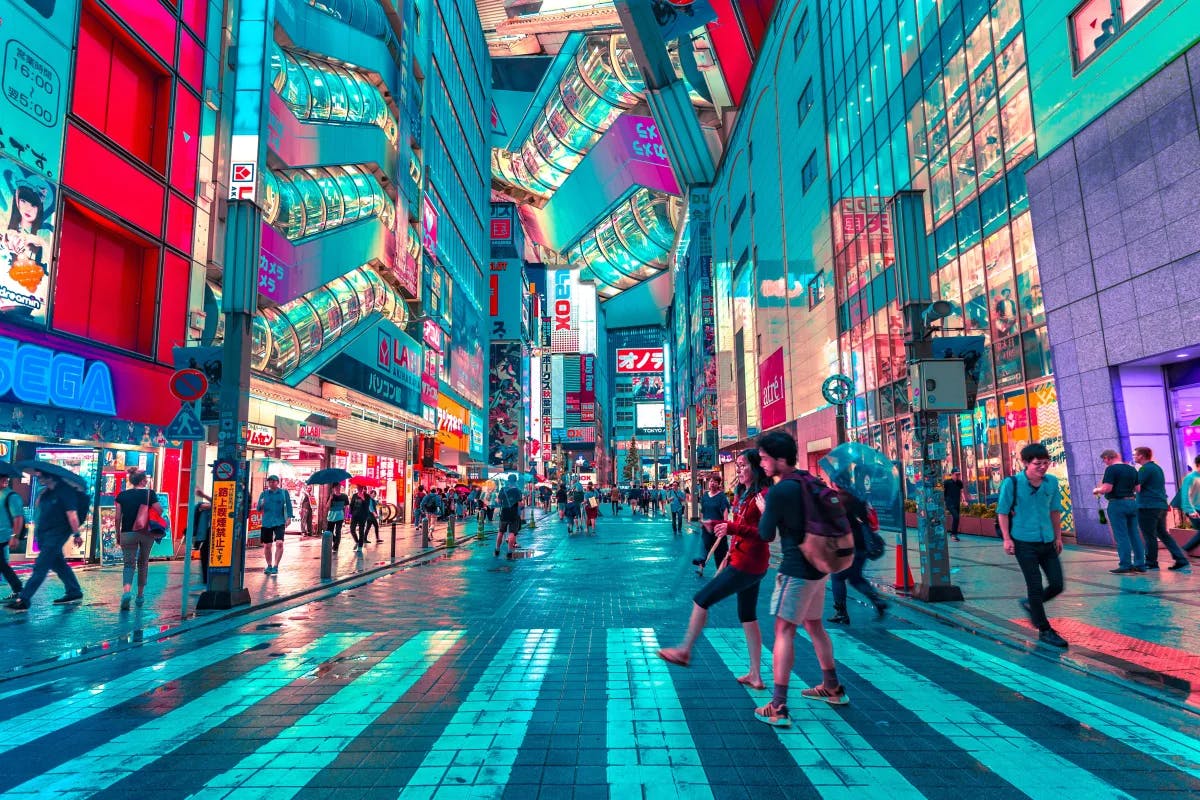 Tokyo and light