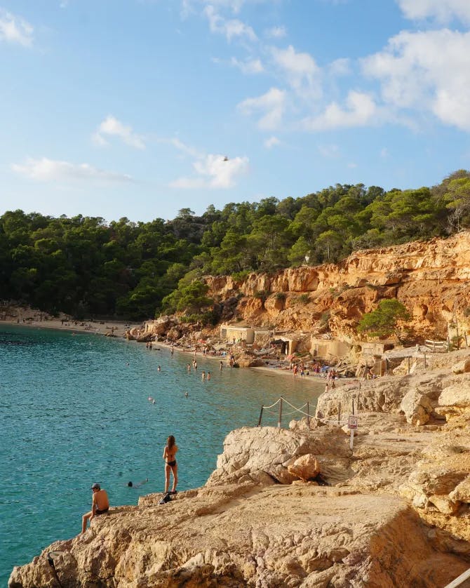 A beautiful shot of Punta Galera in Ibiza