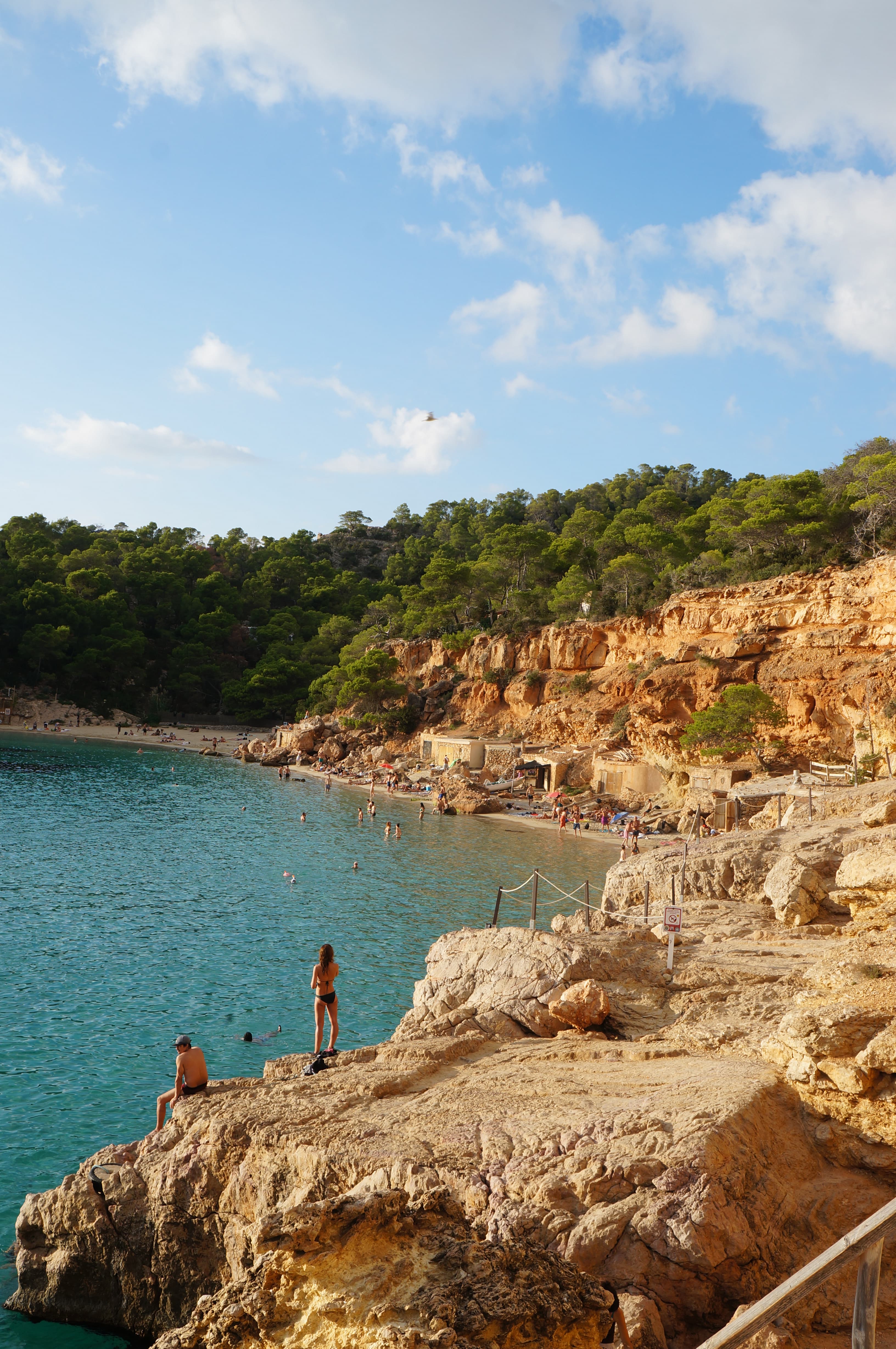A beautiful shot of Punta Galera in Ibiza