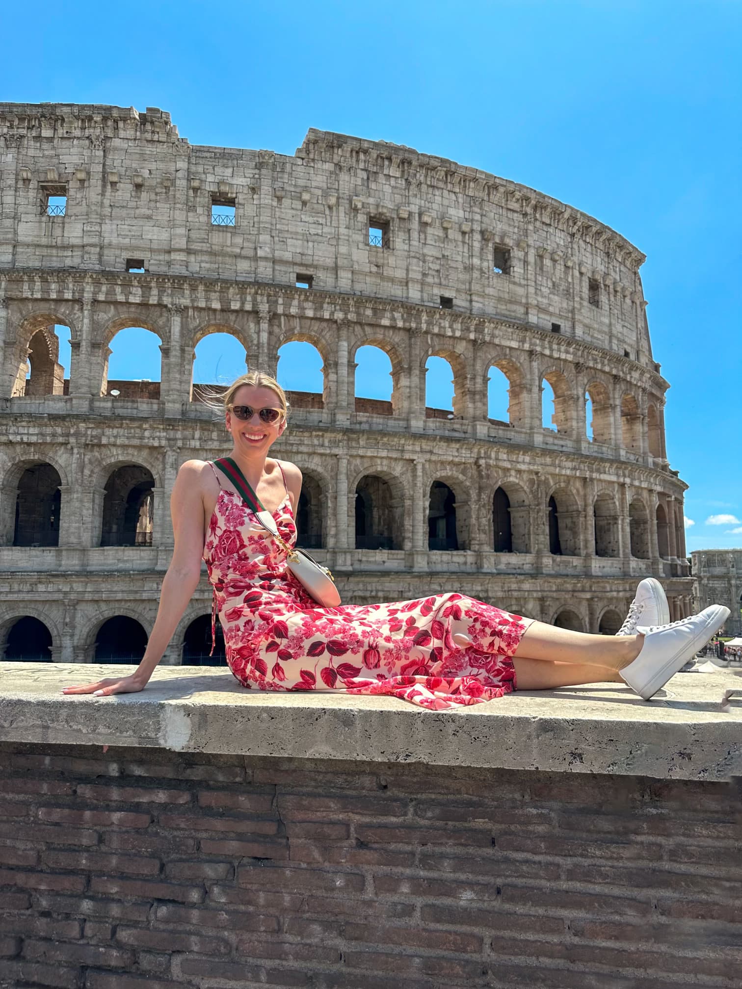 Picture of Sarah at Colosseum