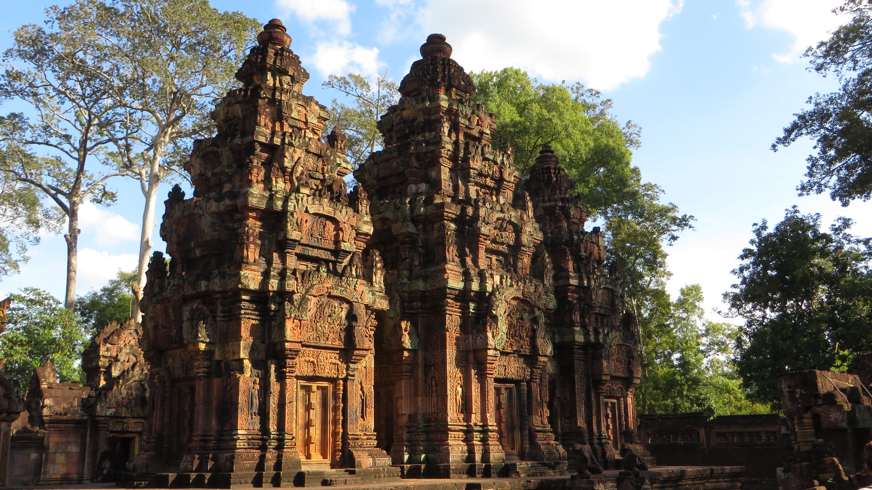 Banteay Srei Temple In Angkor Unesco World Heritage Site