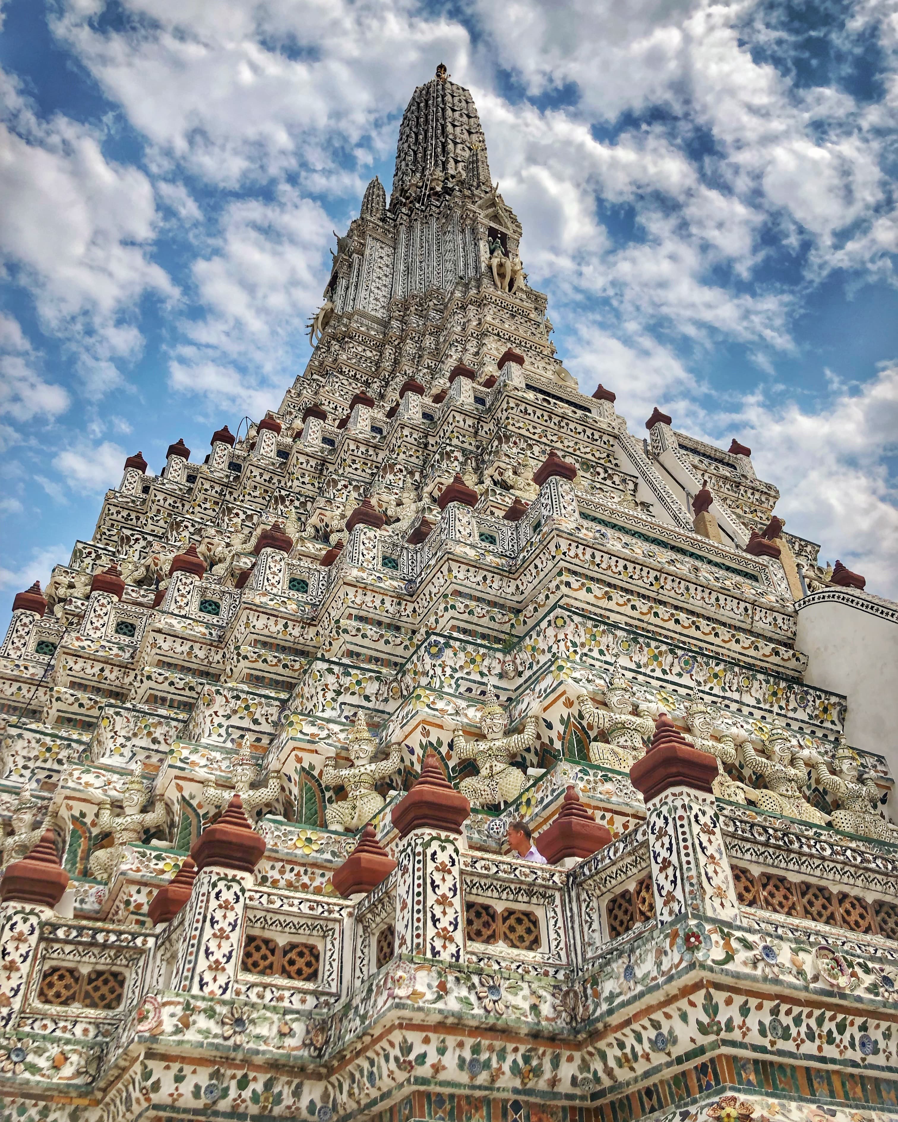 A huge concrete historical building