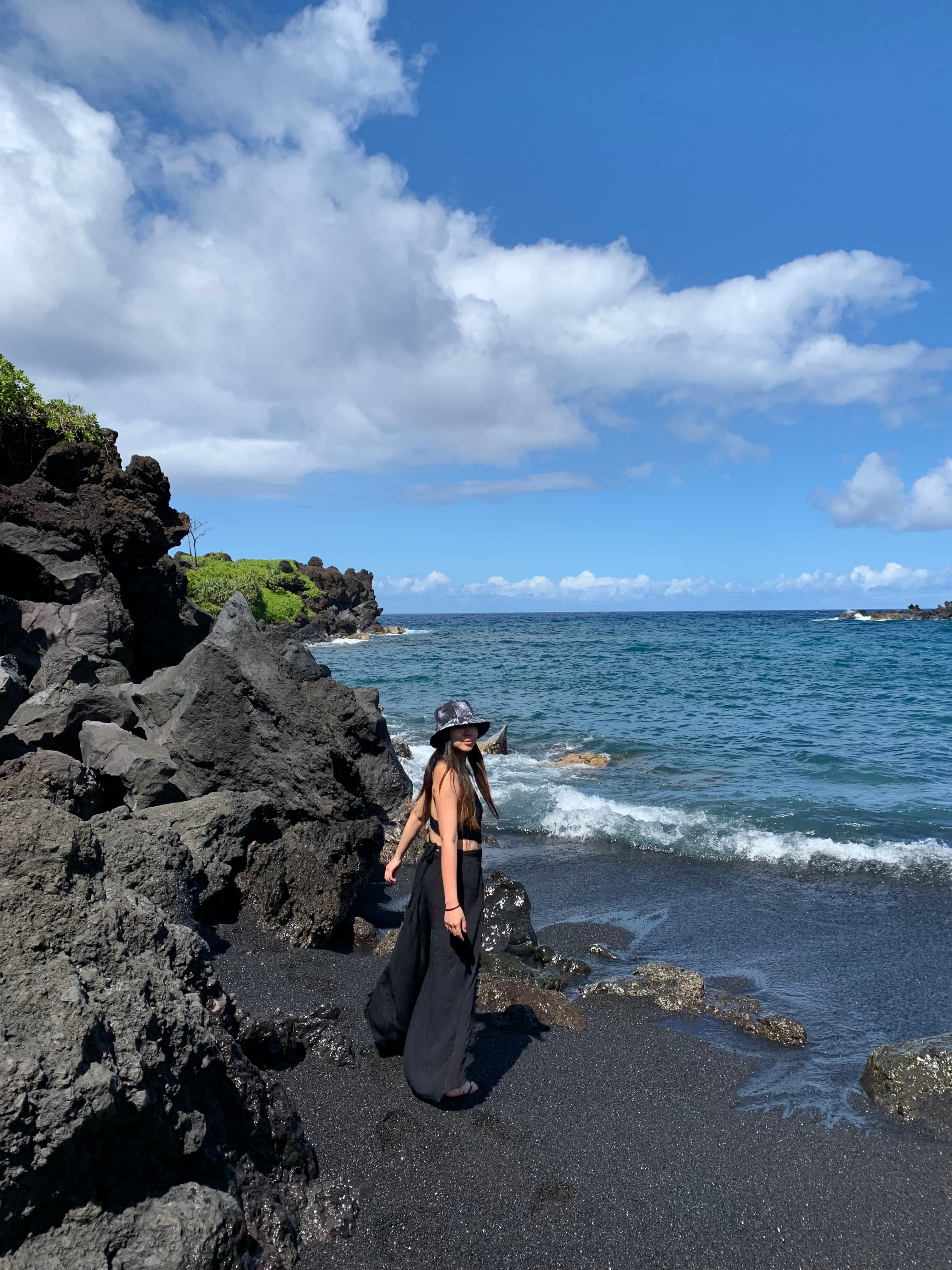 Enjoying the day at the beach
