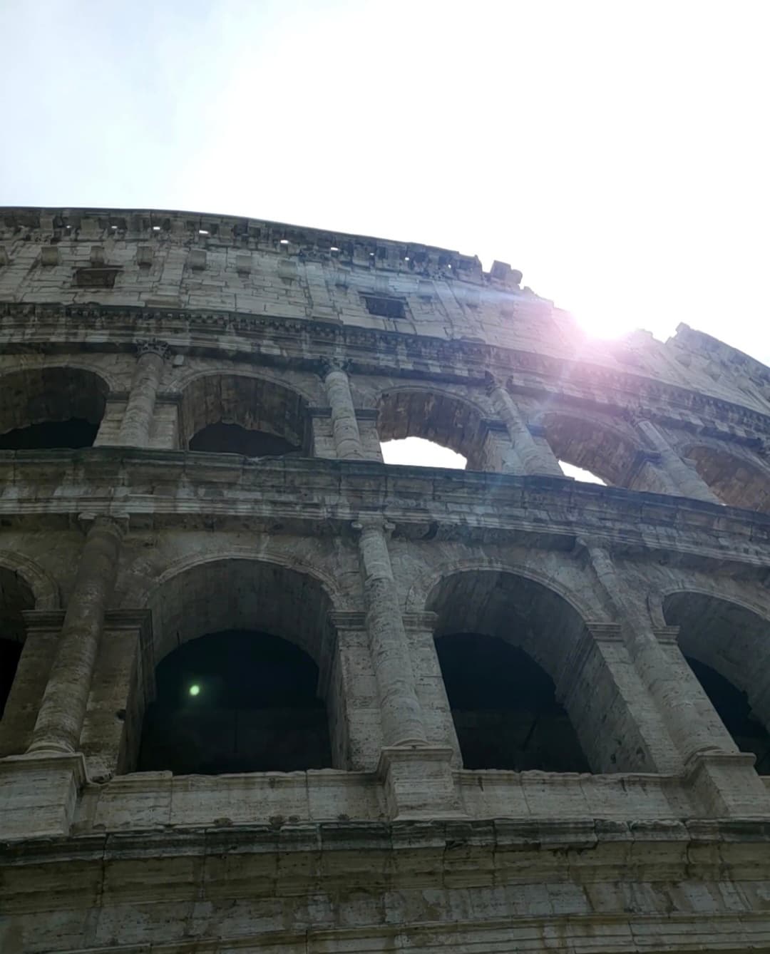 Sunshine on a historical building