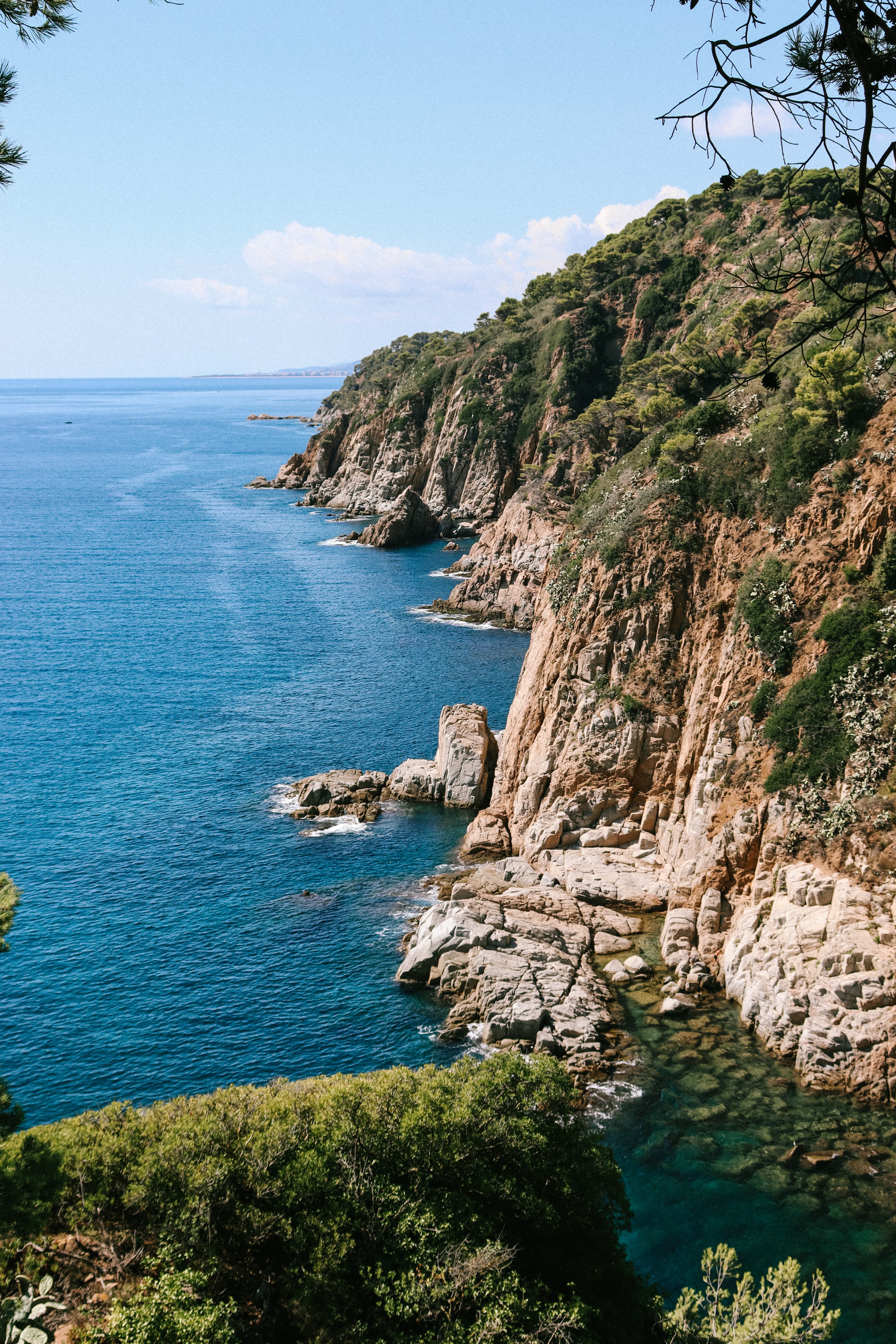 Sea and seaside view
