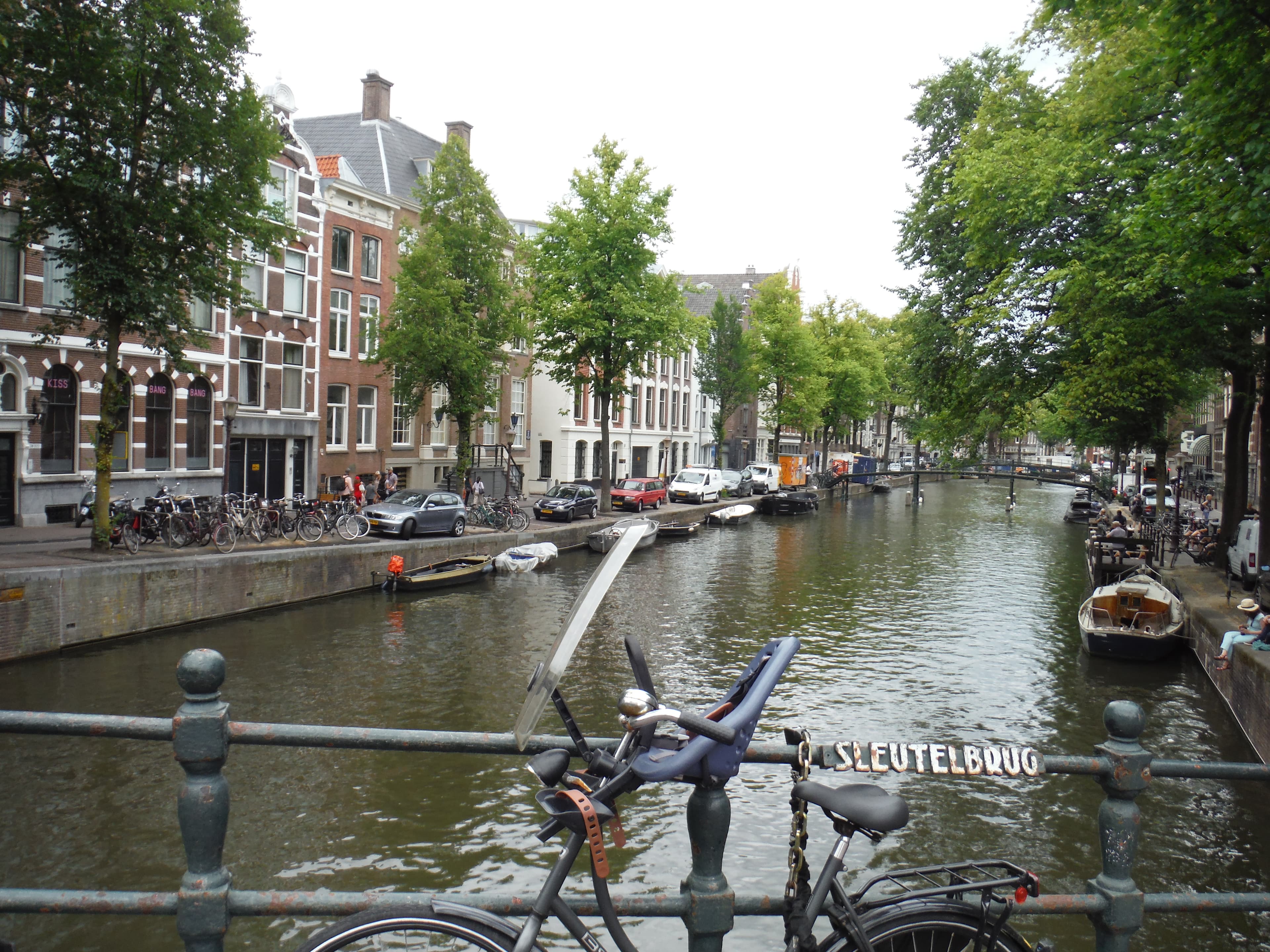 View of the canal from the bridge