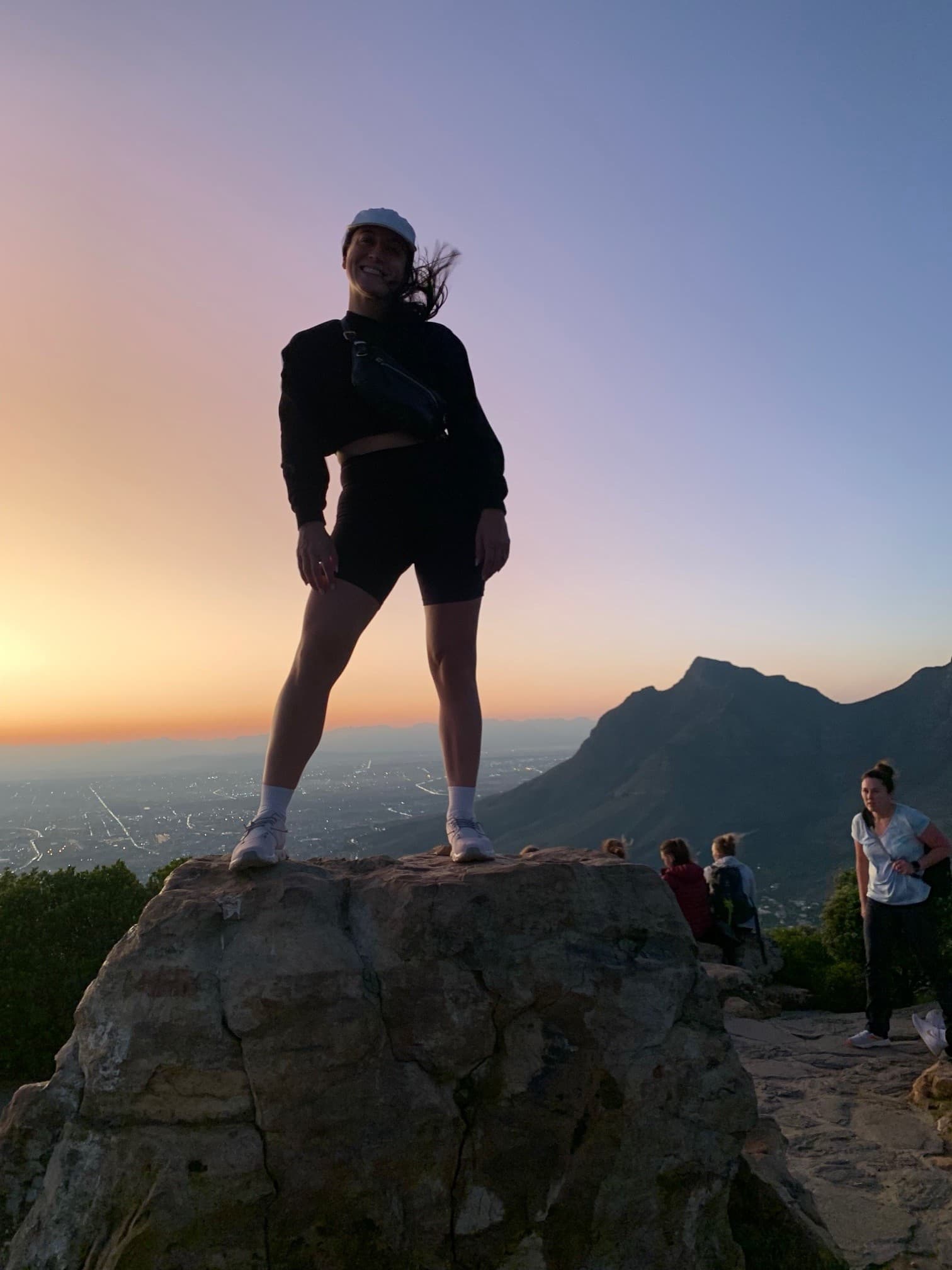 Hiked to the top at sunrise