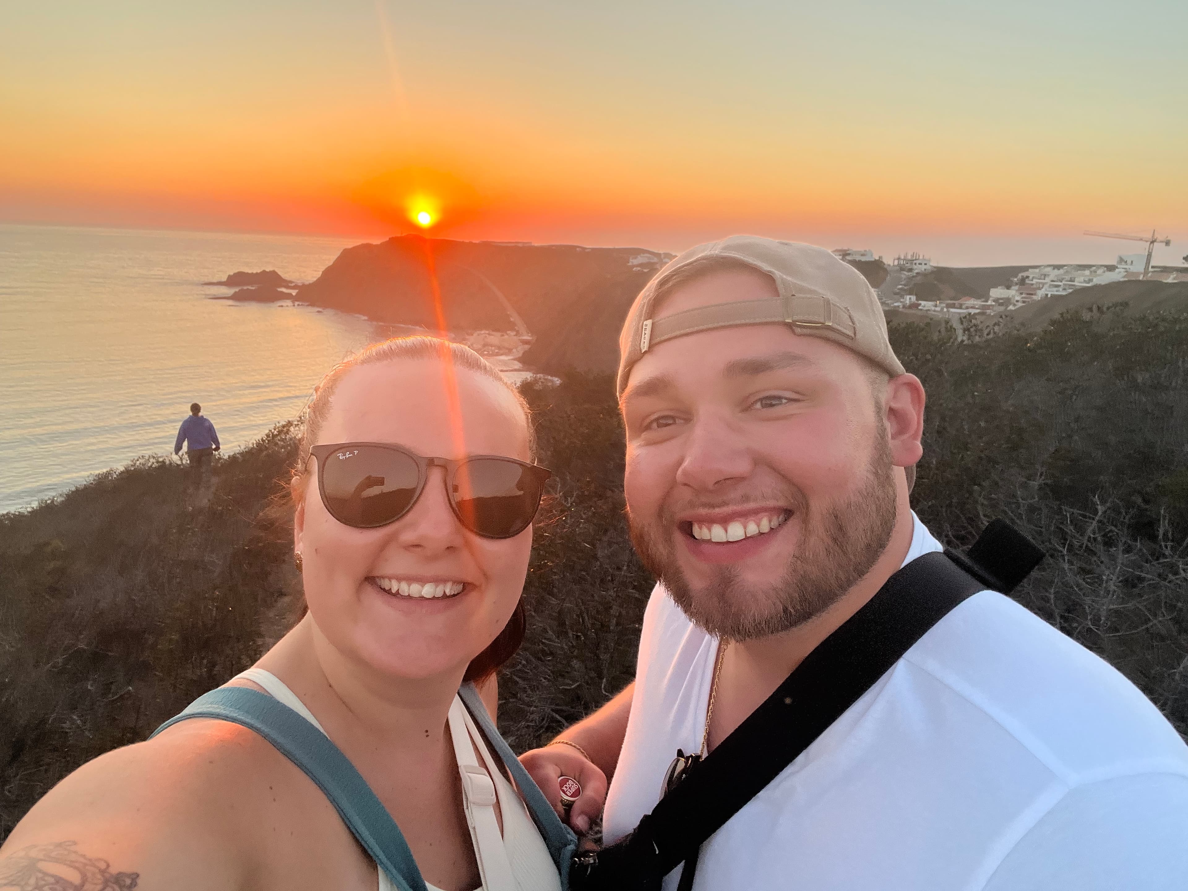 Couple posing