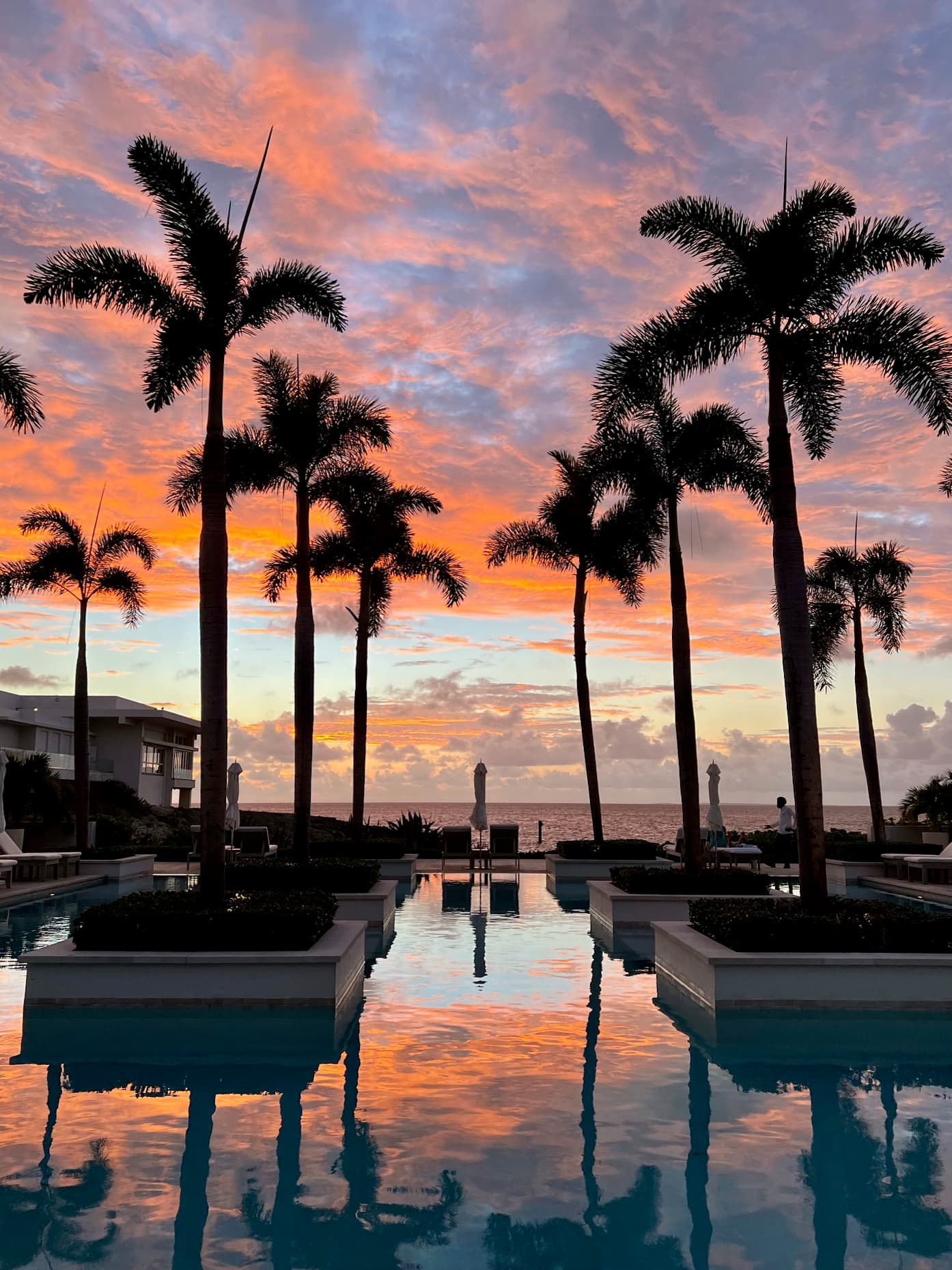 Beautiful view of sunset