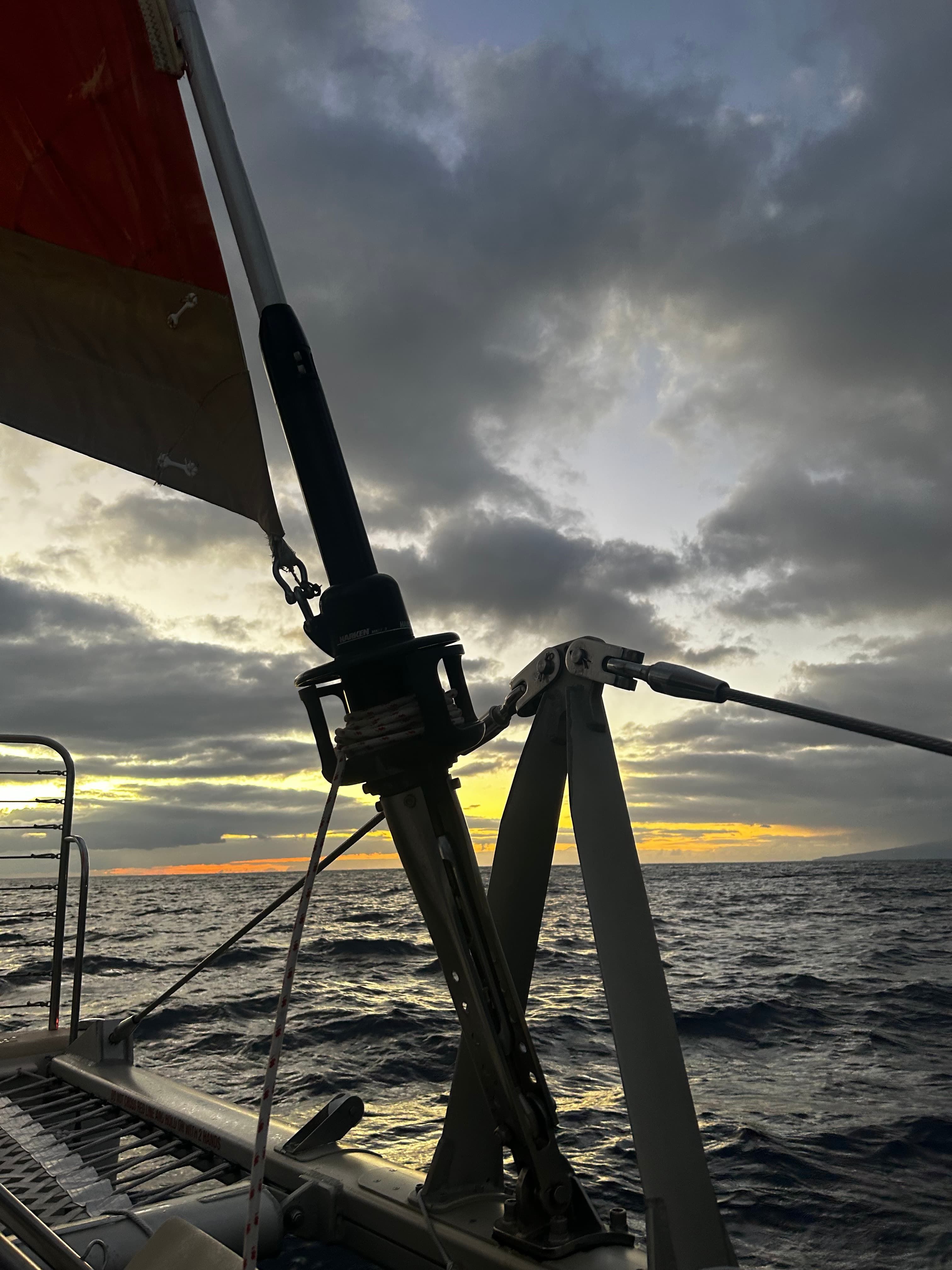 Picture of sea from boat