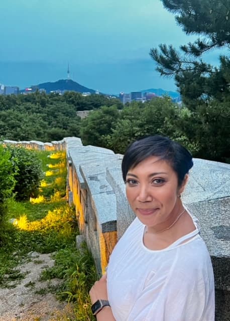 Travel advisor posing