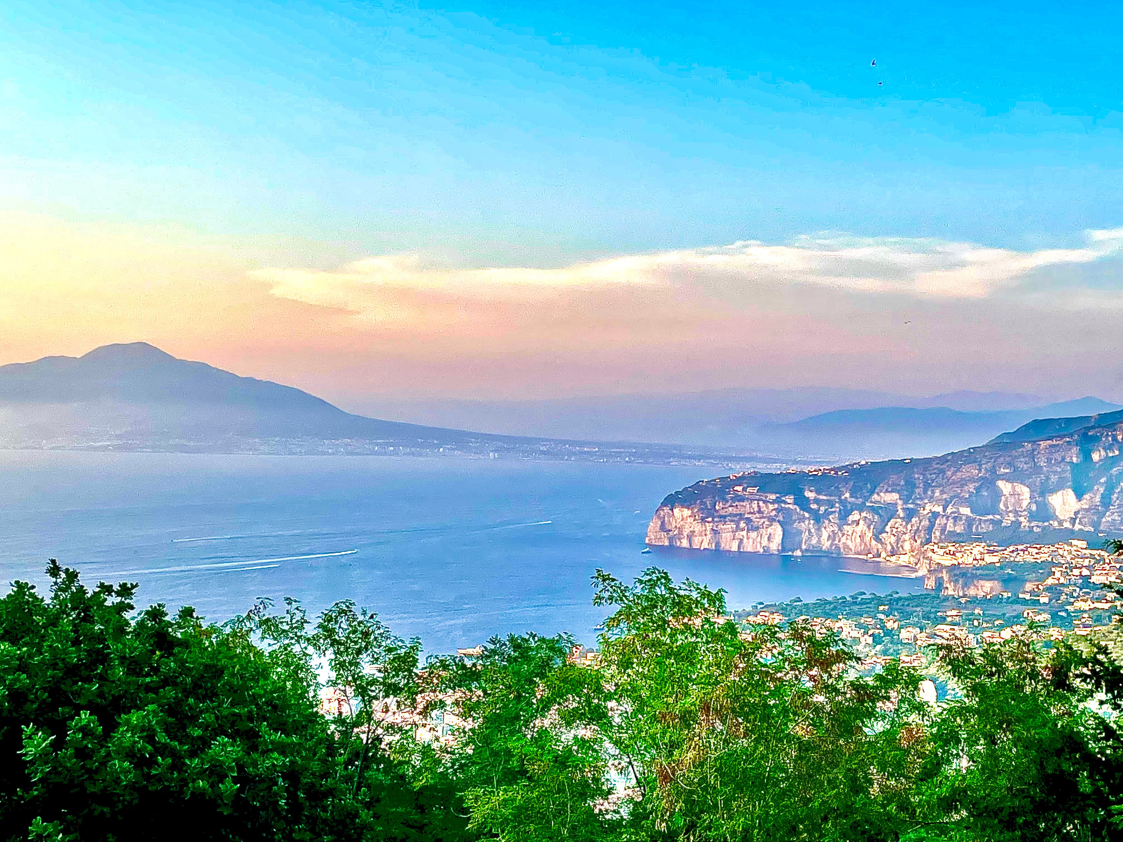 Beautiful view of mountains