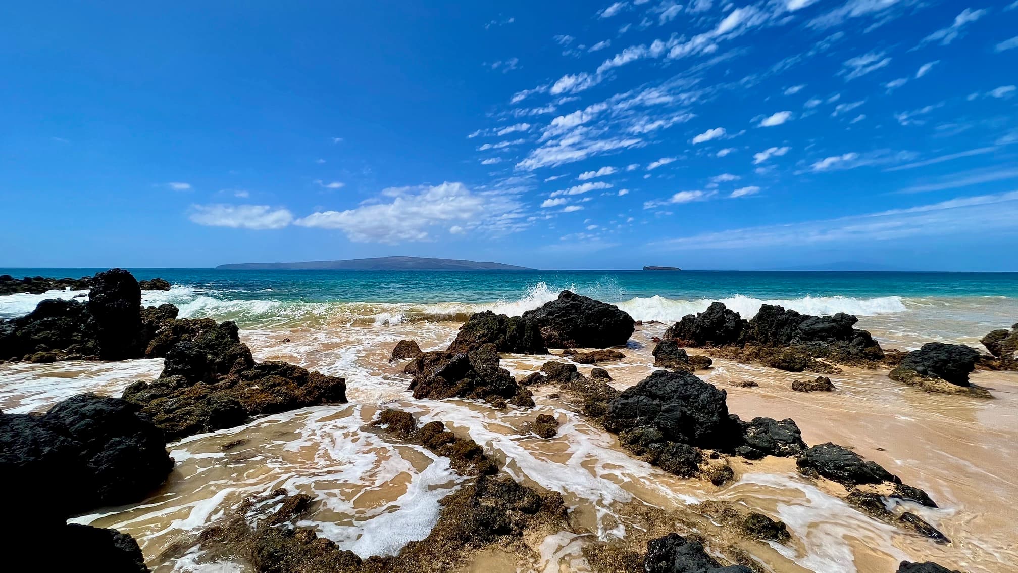 A splendid beach view