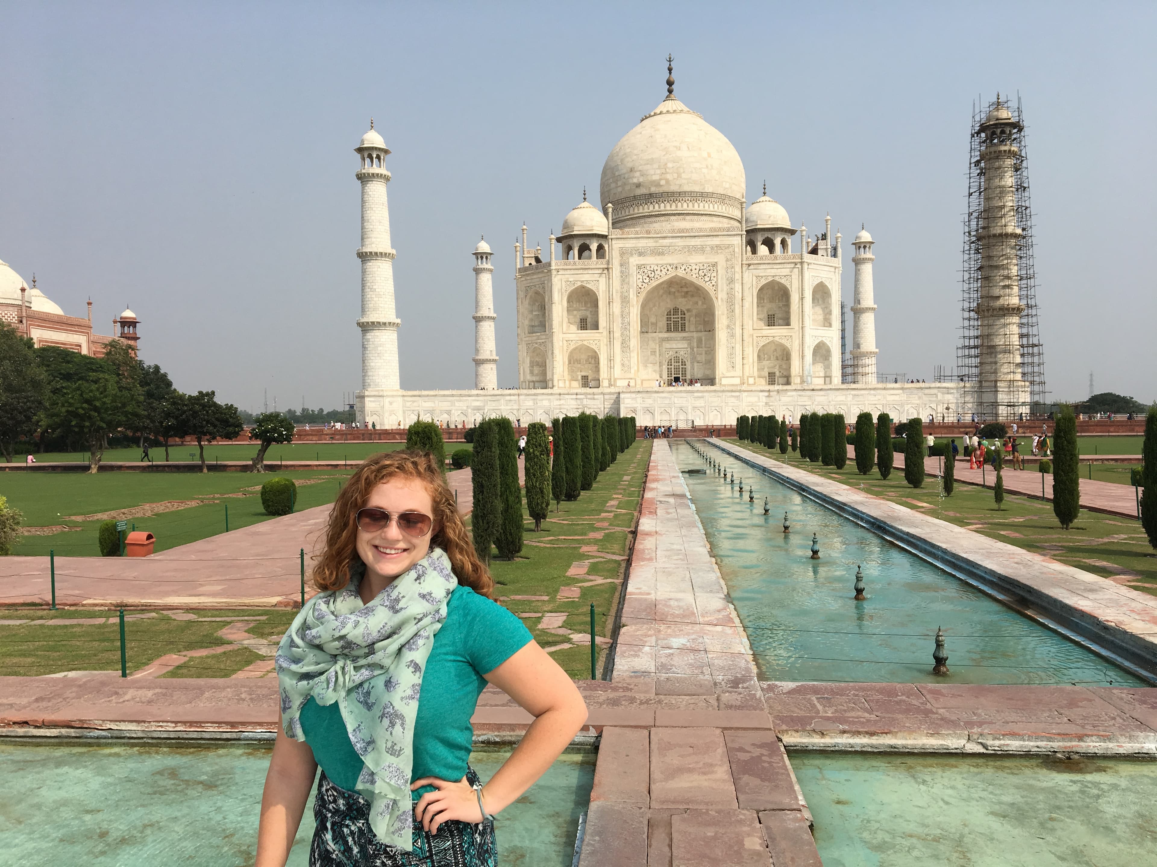 Travel advisor posing