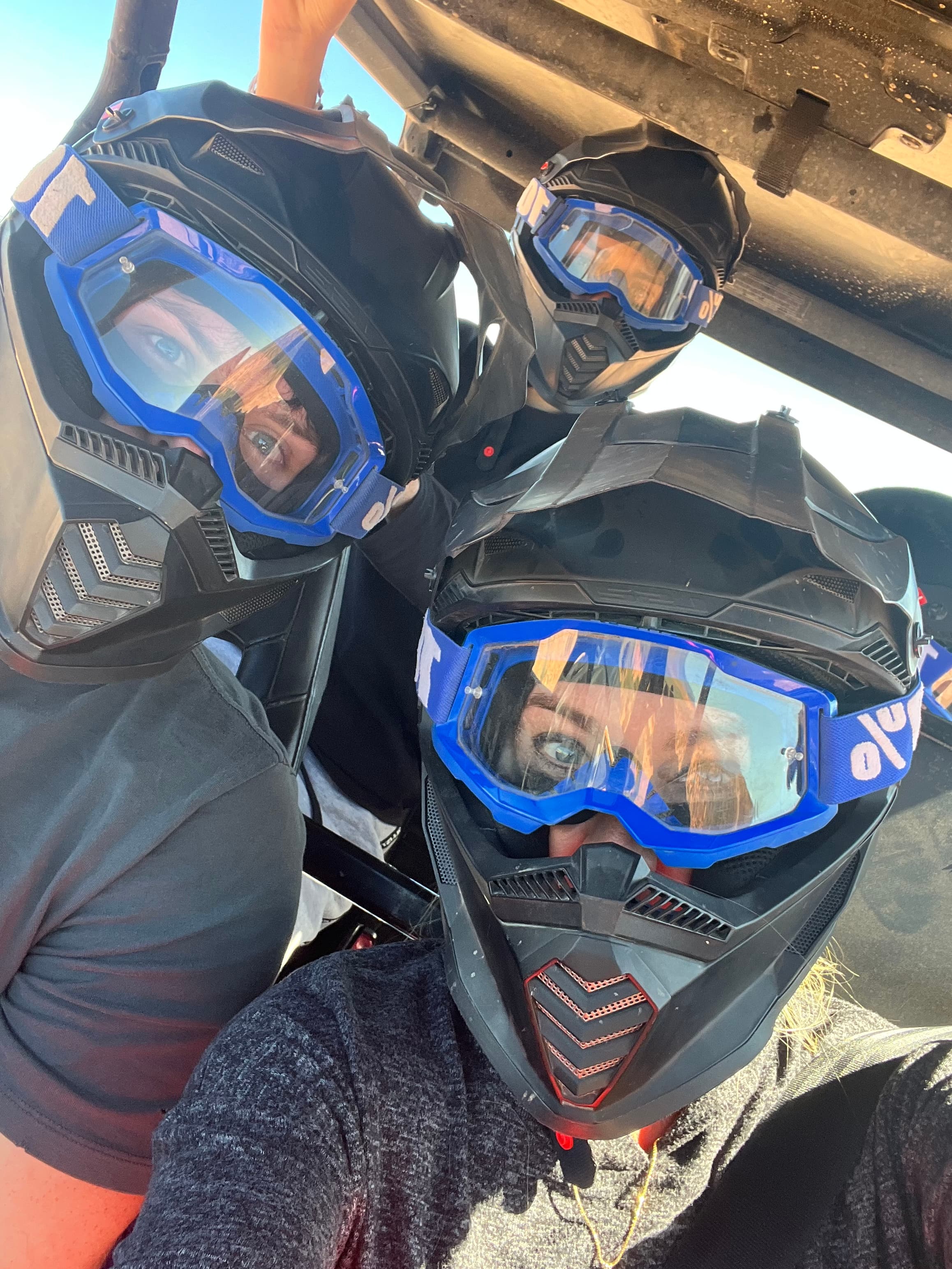 Picture of Tamara wearing helmet