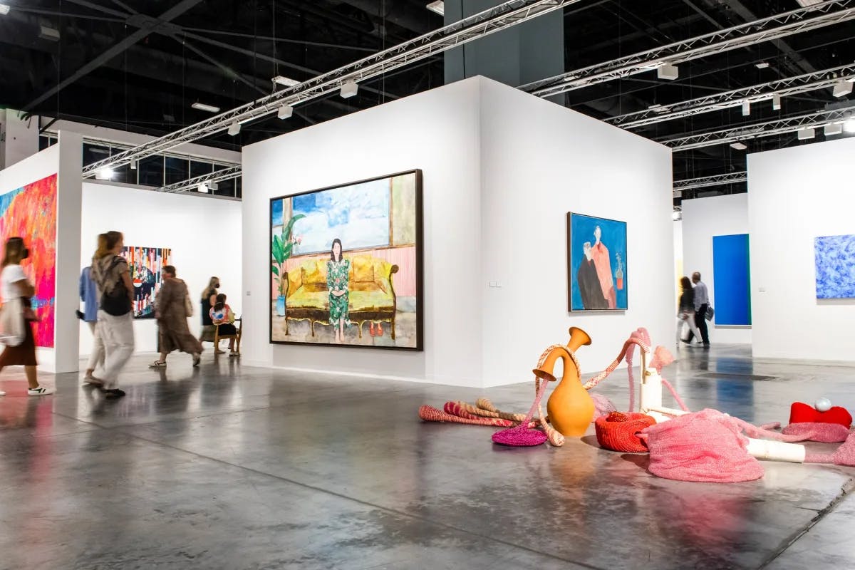 Art Basel Miami is an internationally renowned contemporary art fair held annually in Miami Beach.