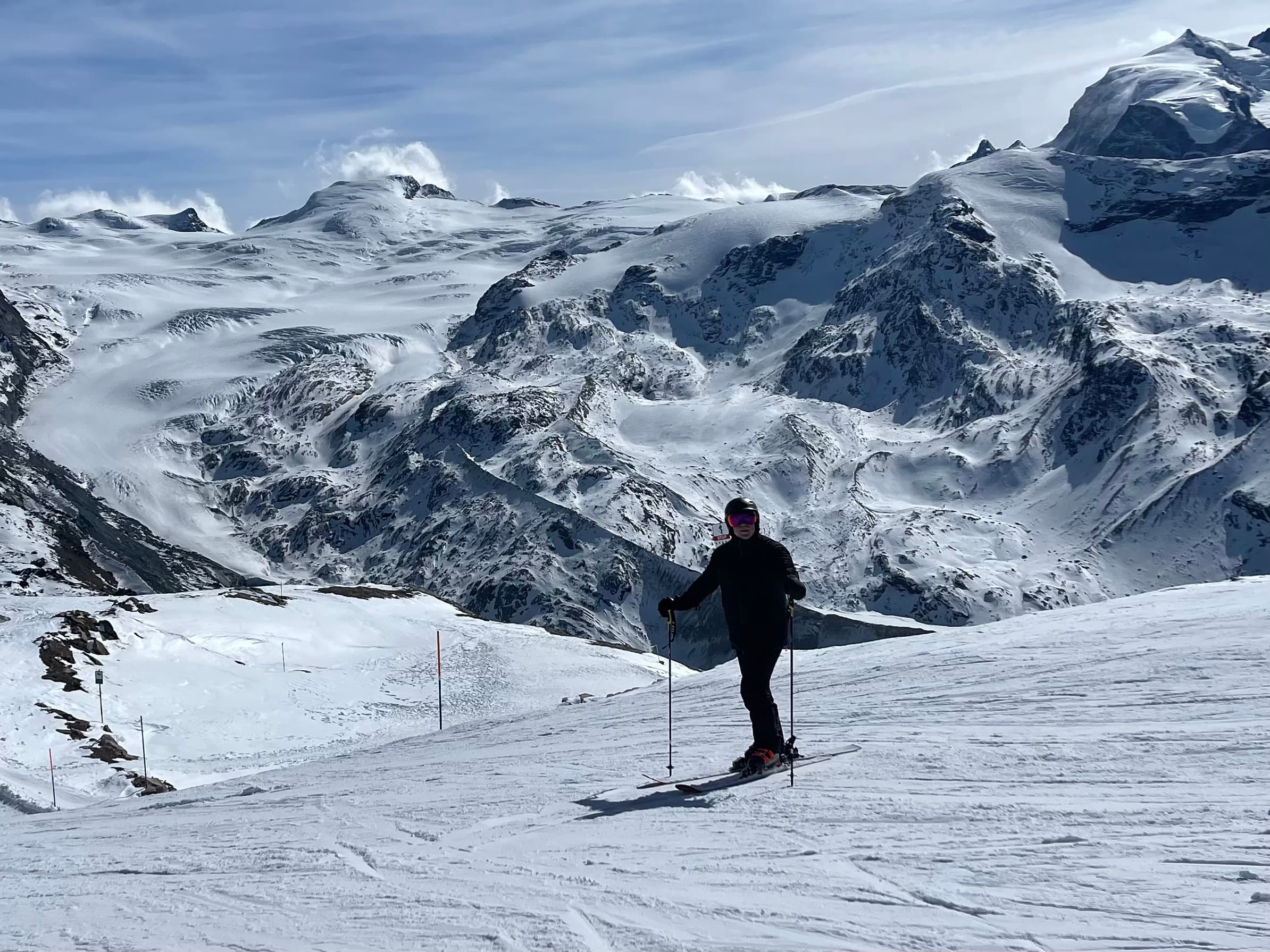 Picture of ski on ice