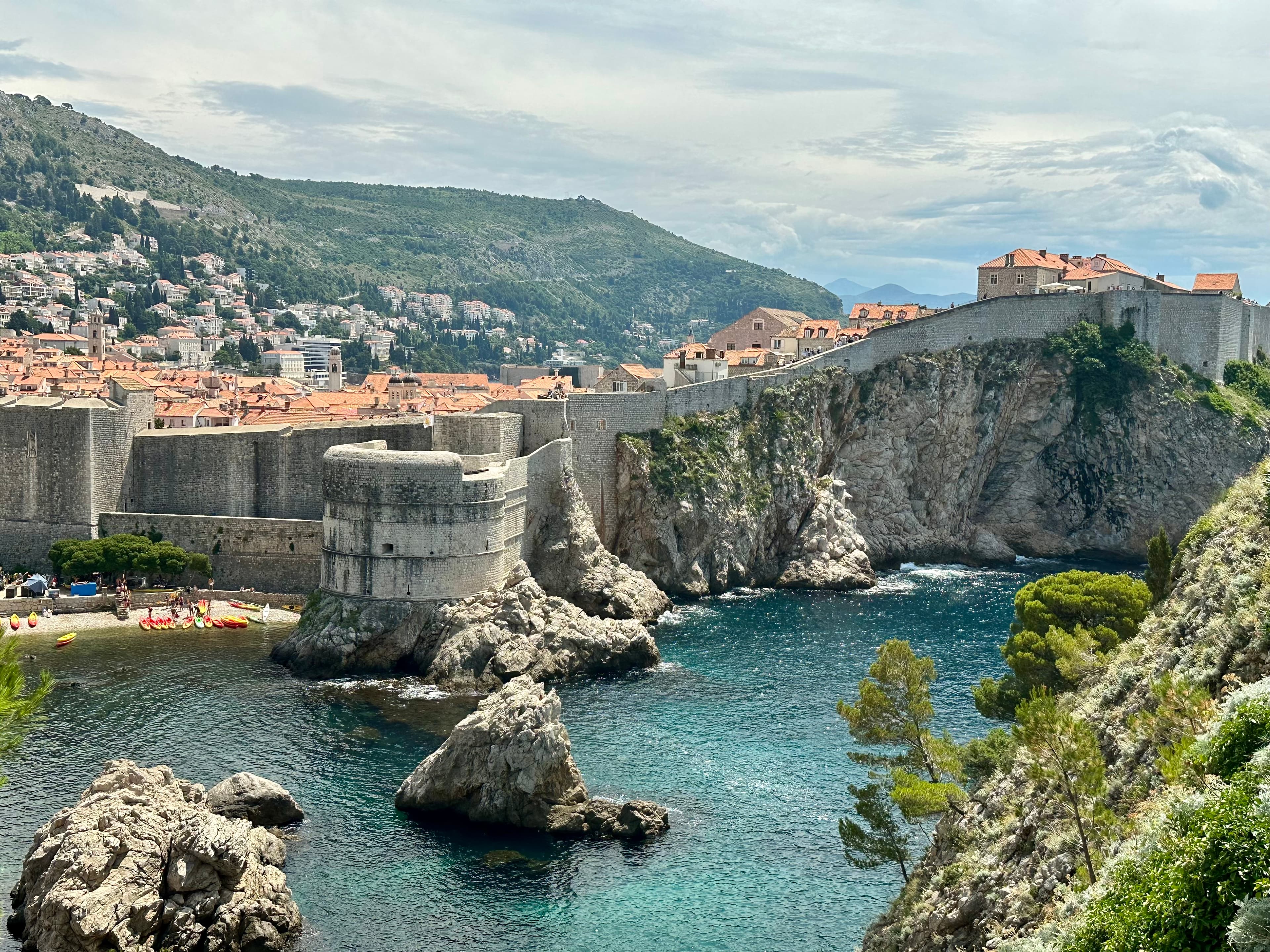 Beautiful view of Fort Lovrijenac