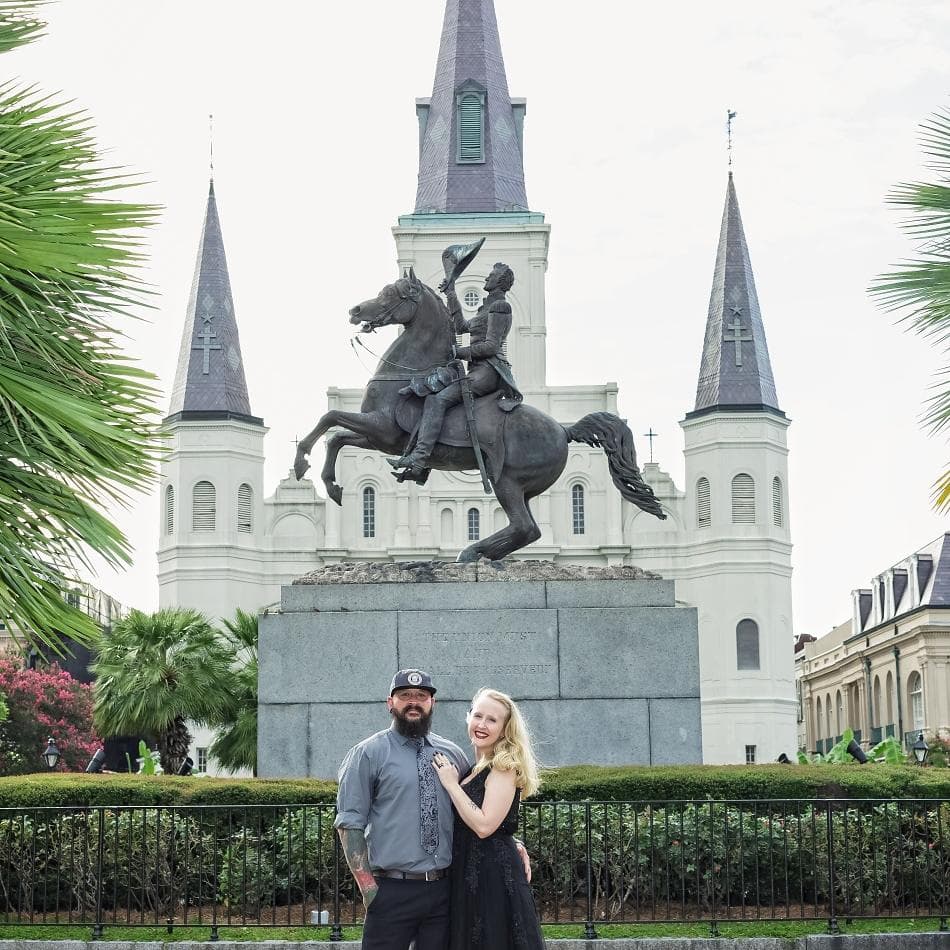 Picture of Jennifer at Jackson Square