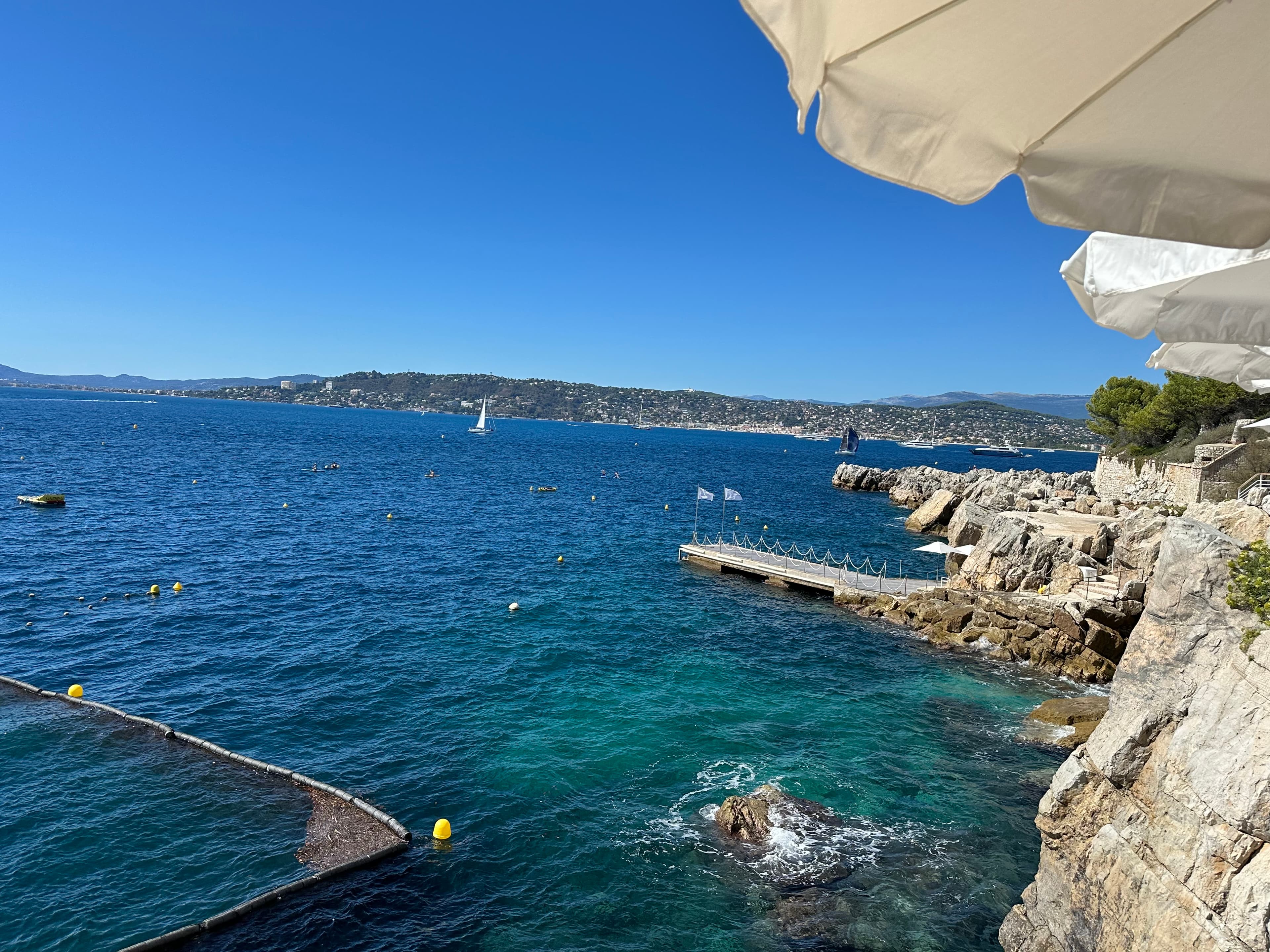 Sea and seaside view