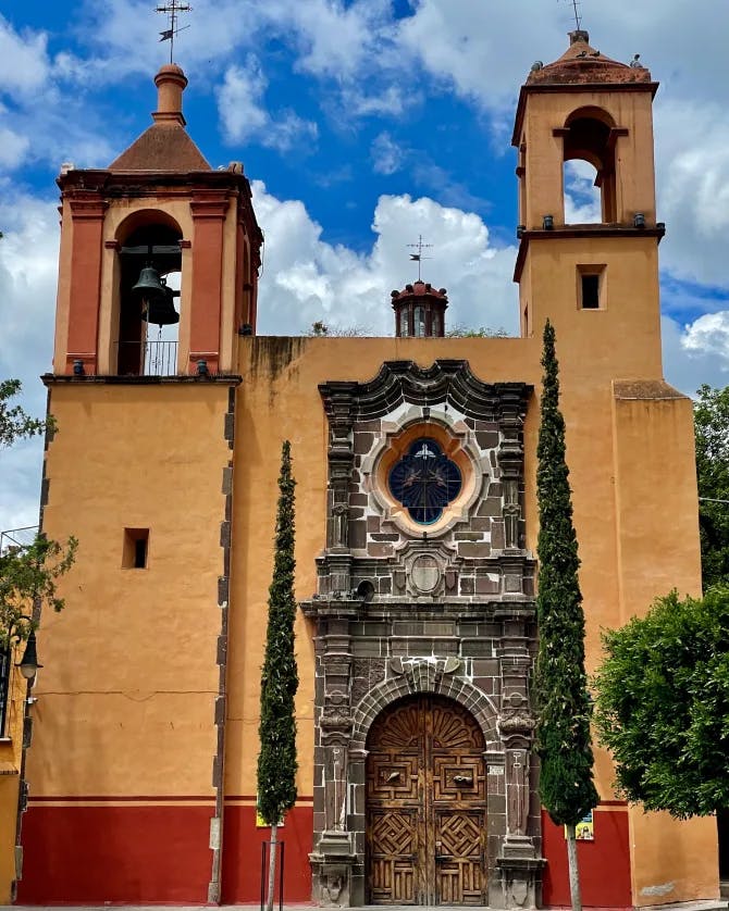 Picture of  the Church Of San Juan Allende