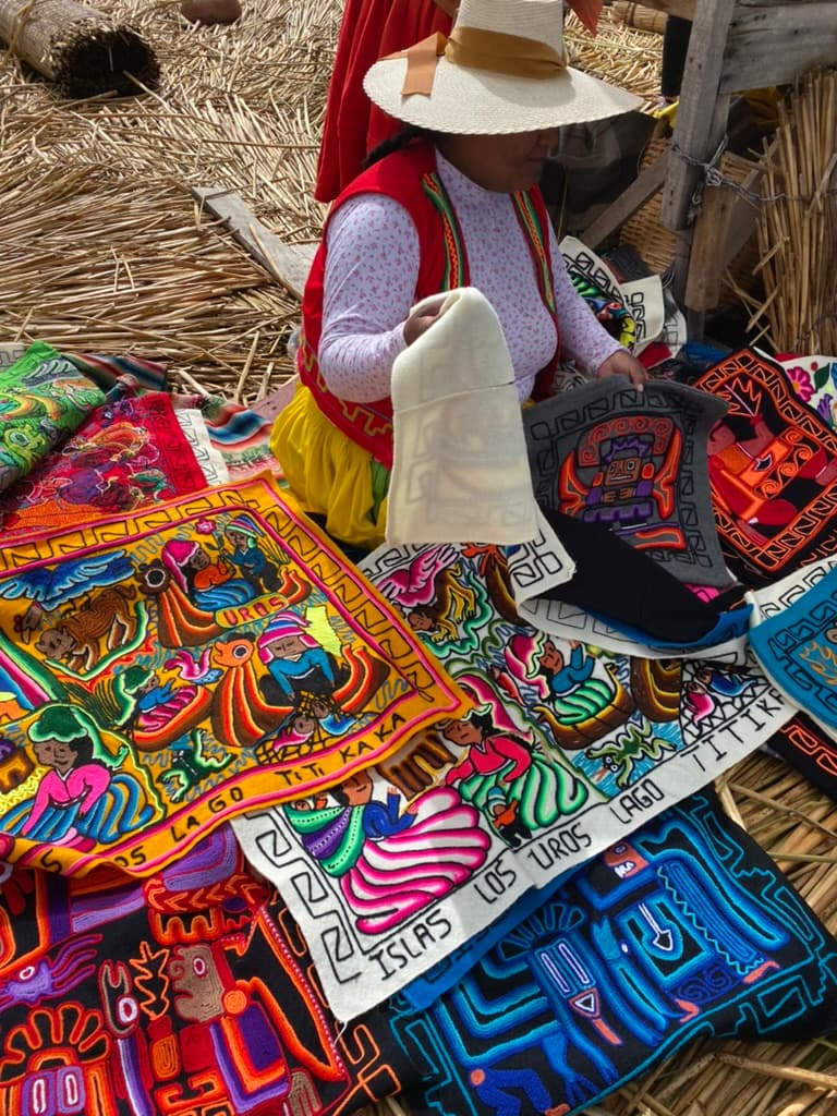 View of a local stall