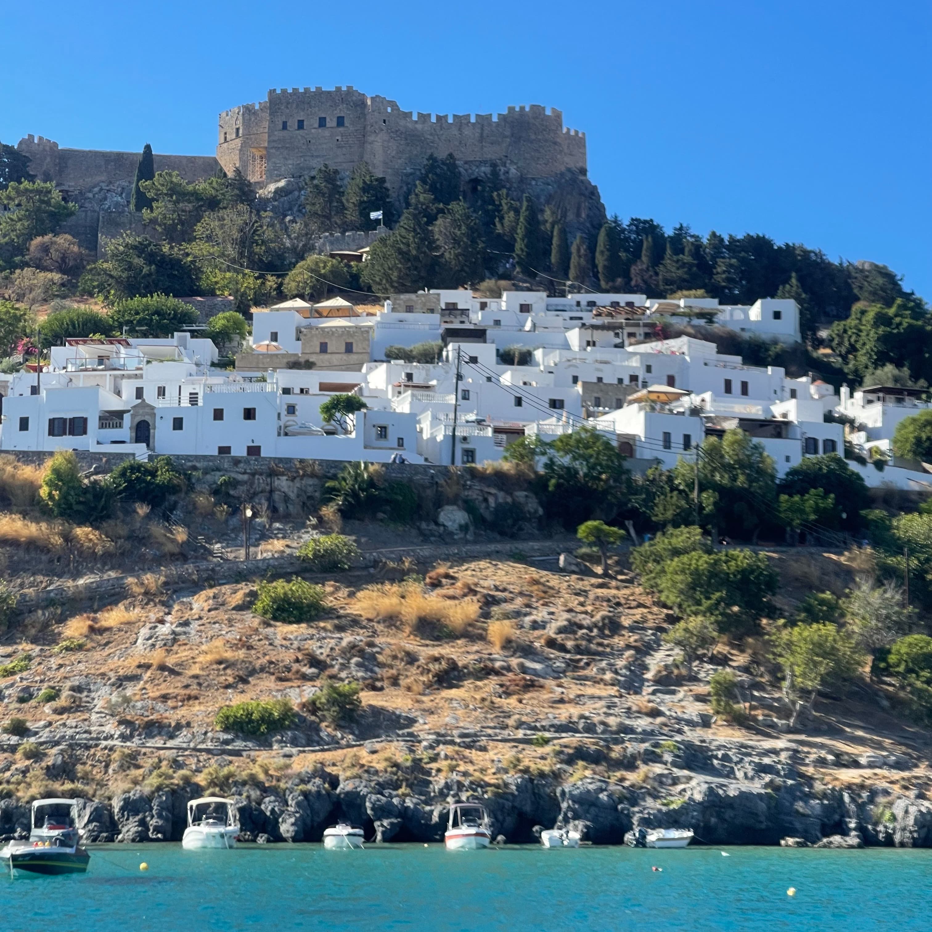 Travel Advisor Katelyn Hirt's photo of the white houses in Greece.