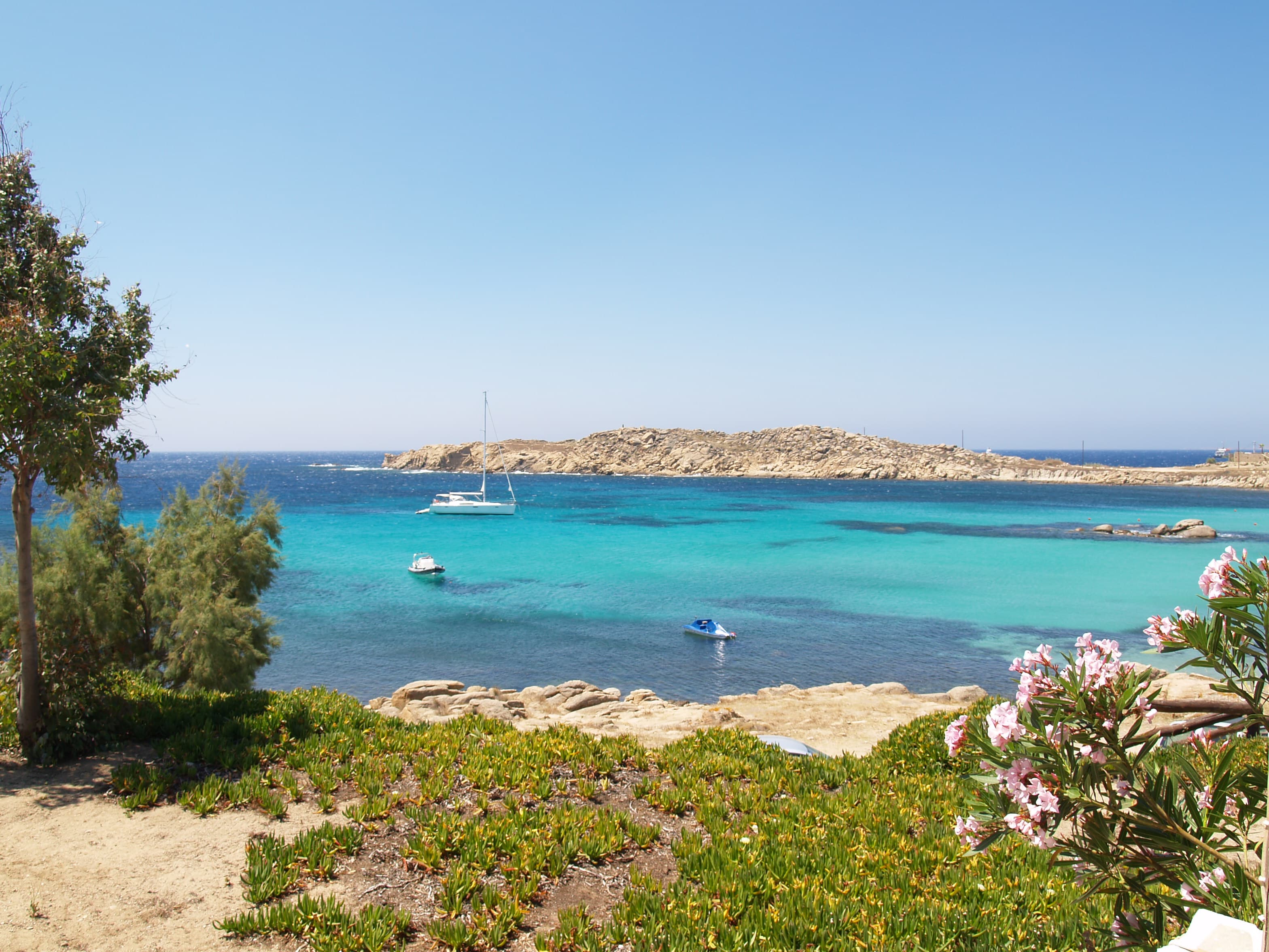 Sea and sea side view