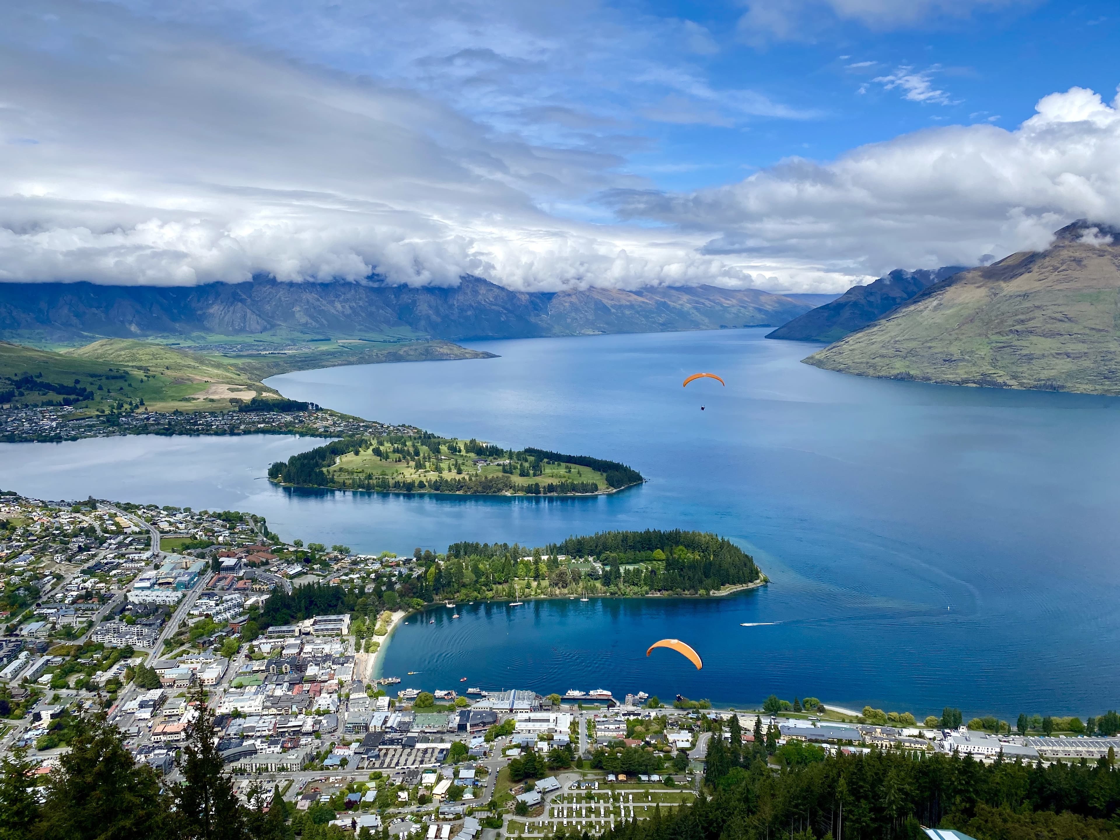 View of a river and river side