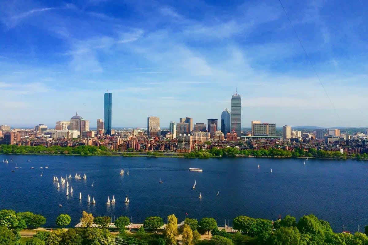 Beautiful Boston water view