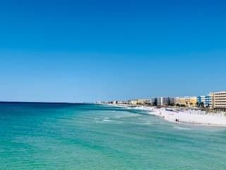 Sea and sea side view