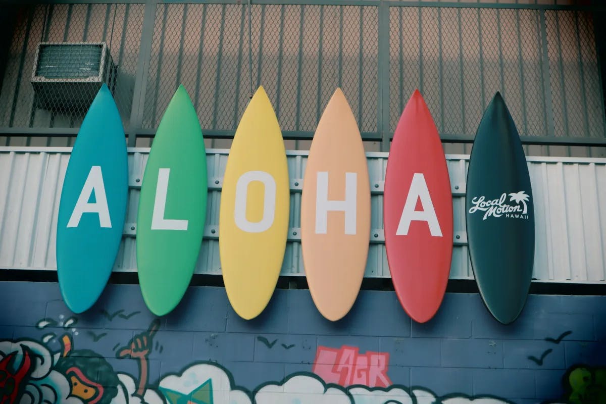 Local Motion Hawaii is where you can buy surf wear and other souvenir.