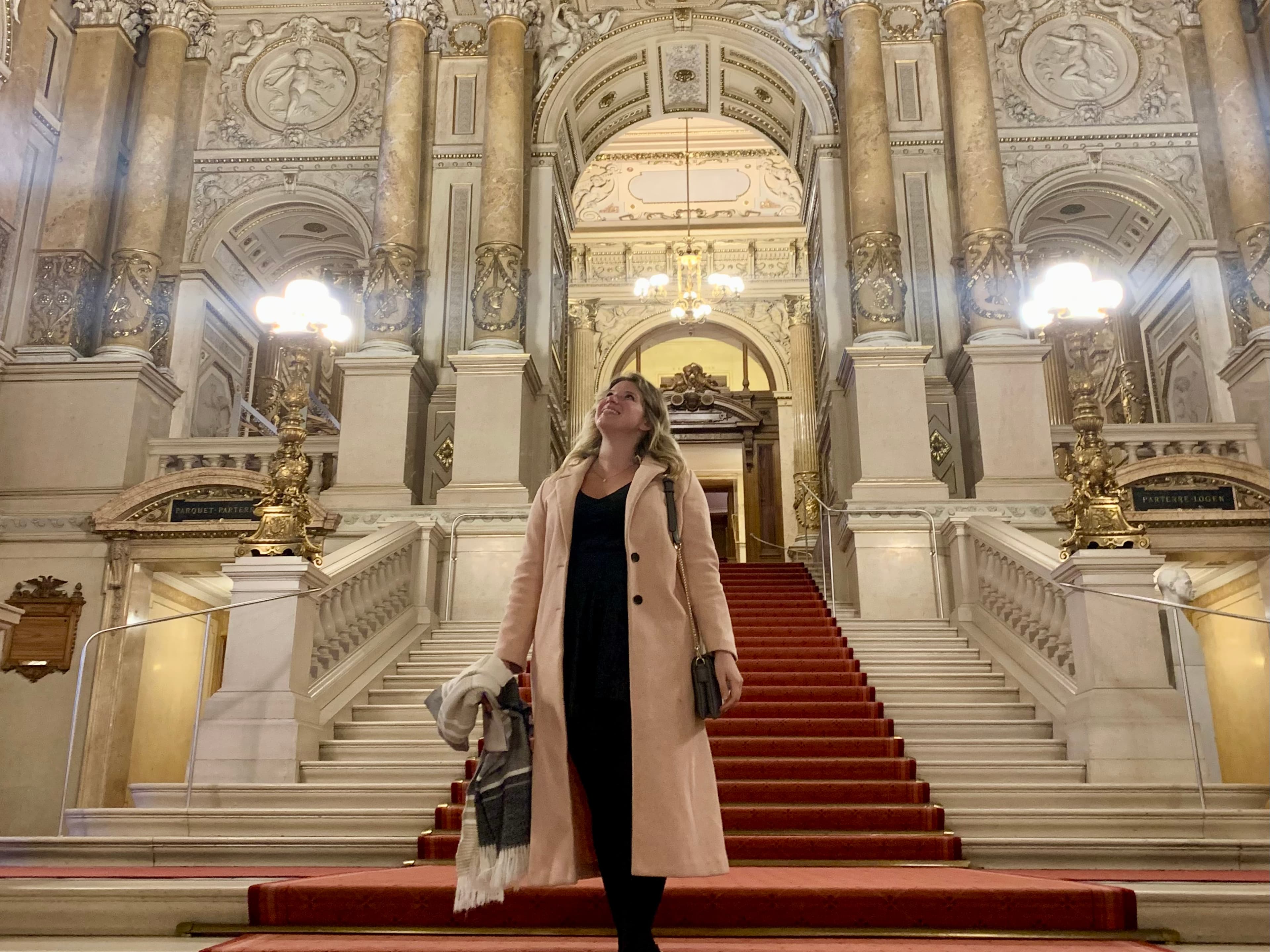 Picture of Maddie at Austria Burgtheater