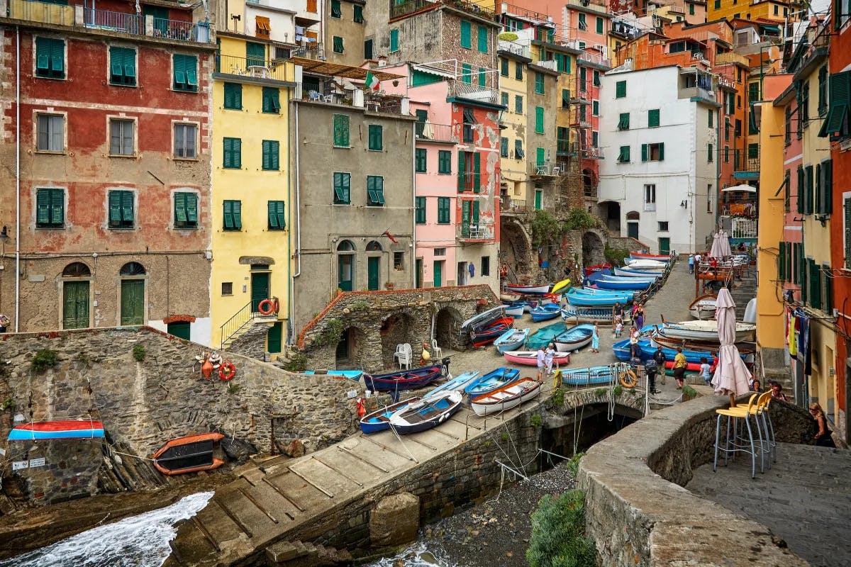 Riomaggiore is a picturesque coastal village famous for its colorful buildings and breathtaking seaside views.