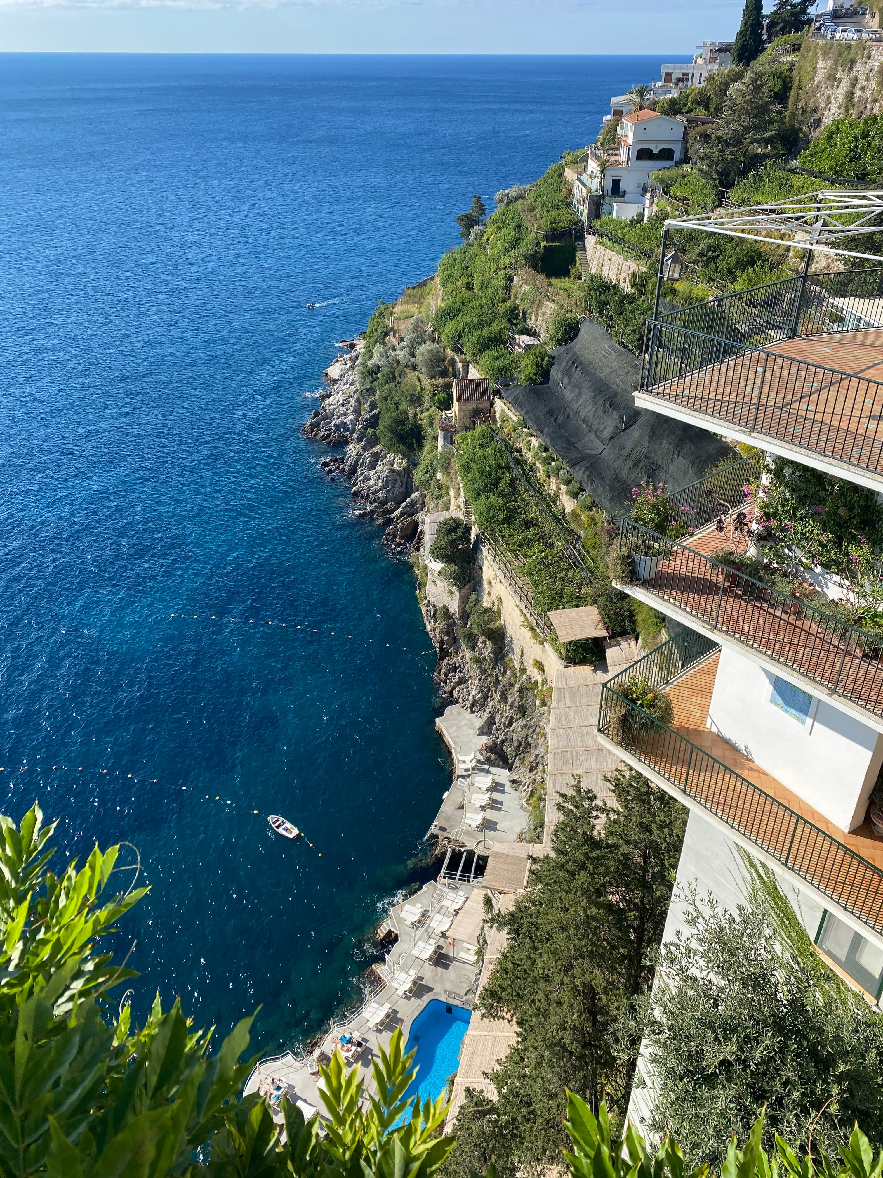 Sea and seaside view