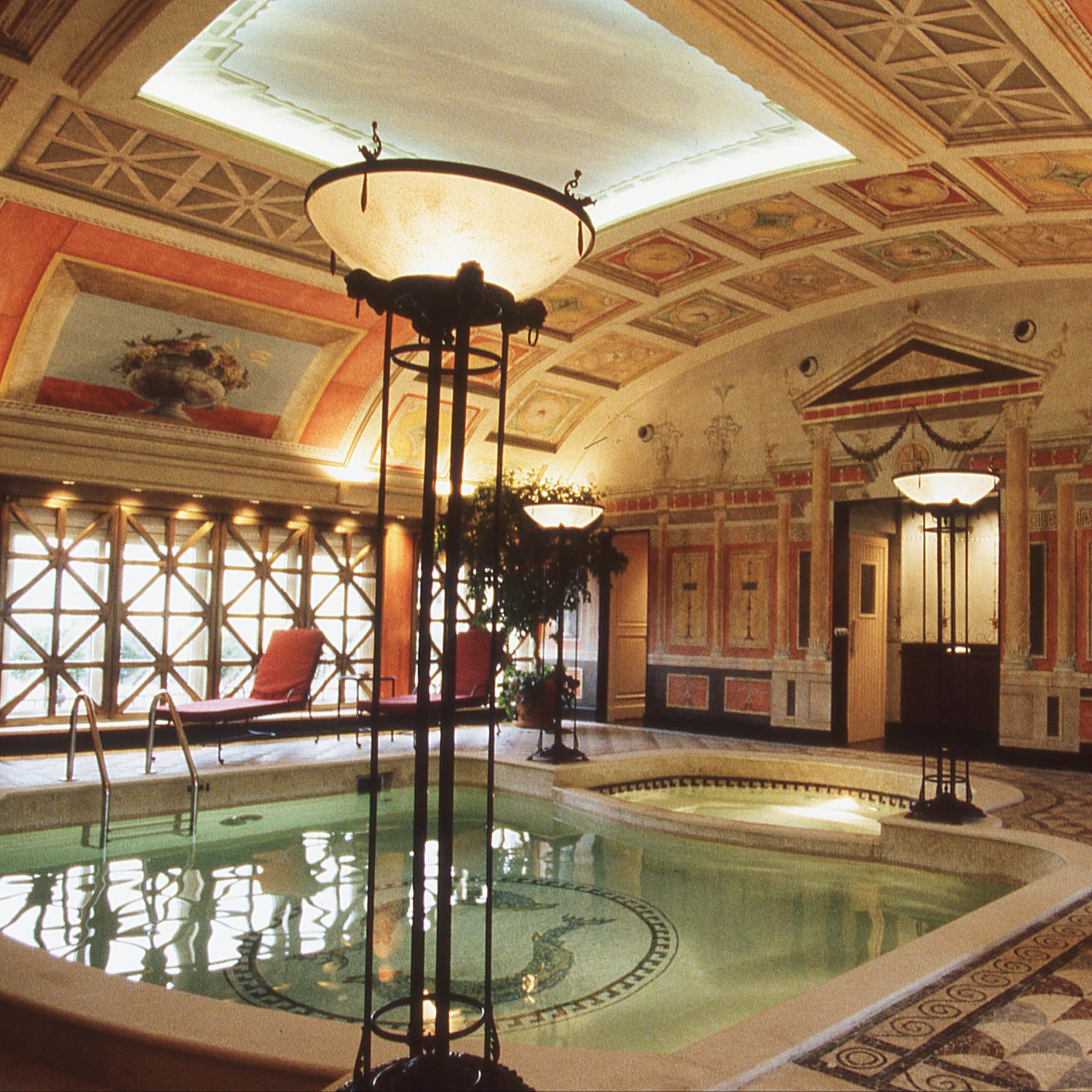 Travel Advisor Joy Bell in a presidential suite in Milan.