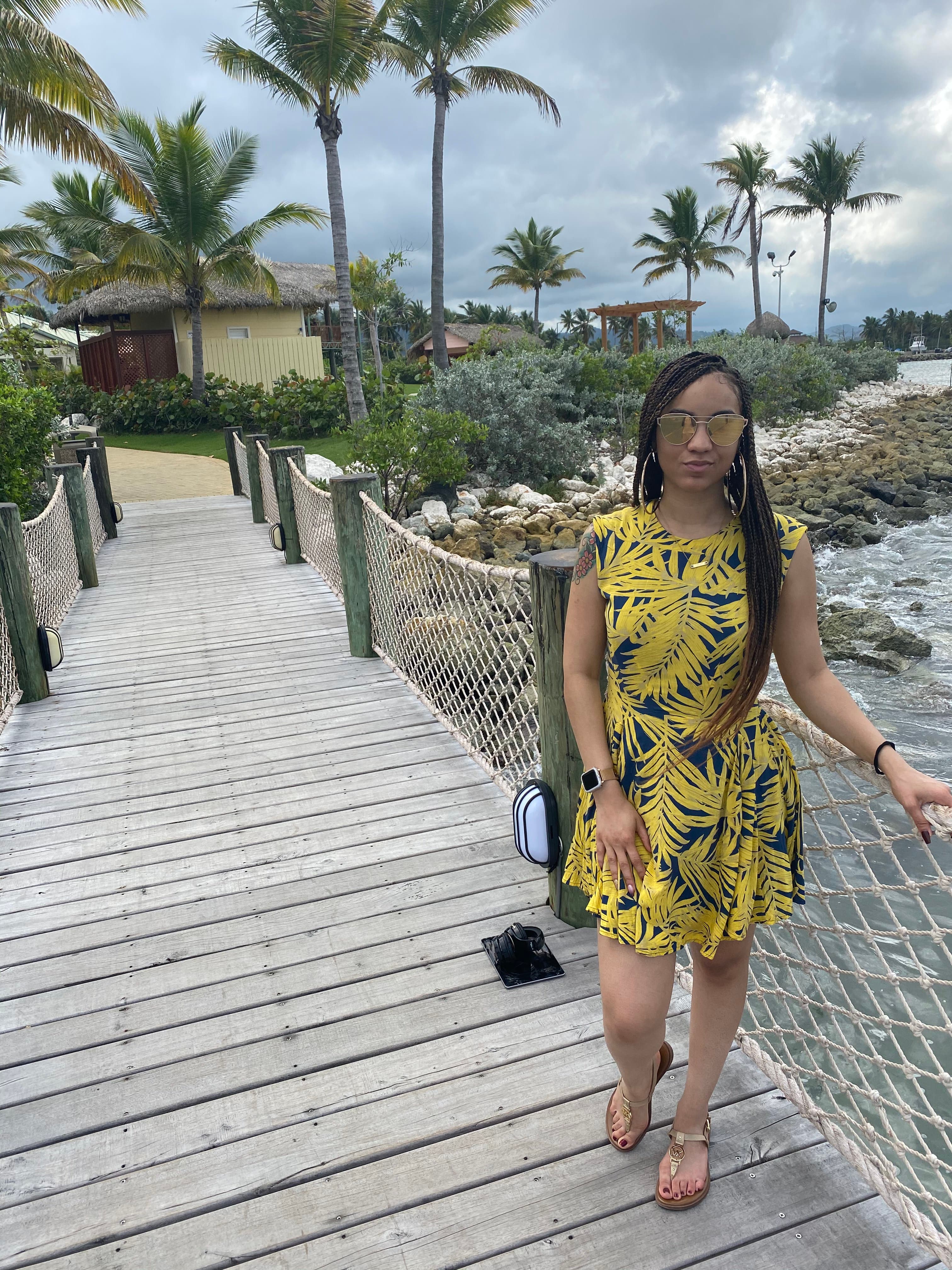 Travel advisor posing