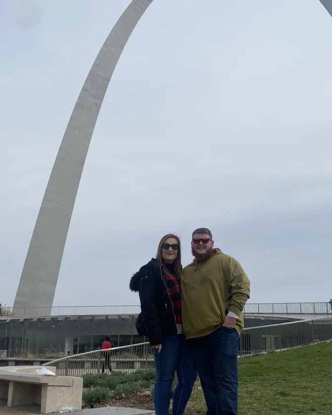 Picture of Chelsea at The Gateway Arch