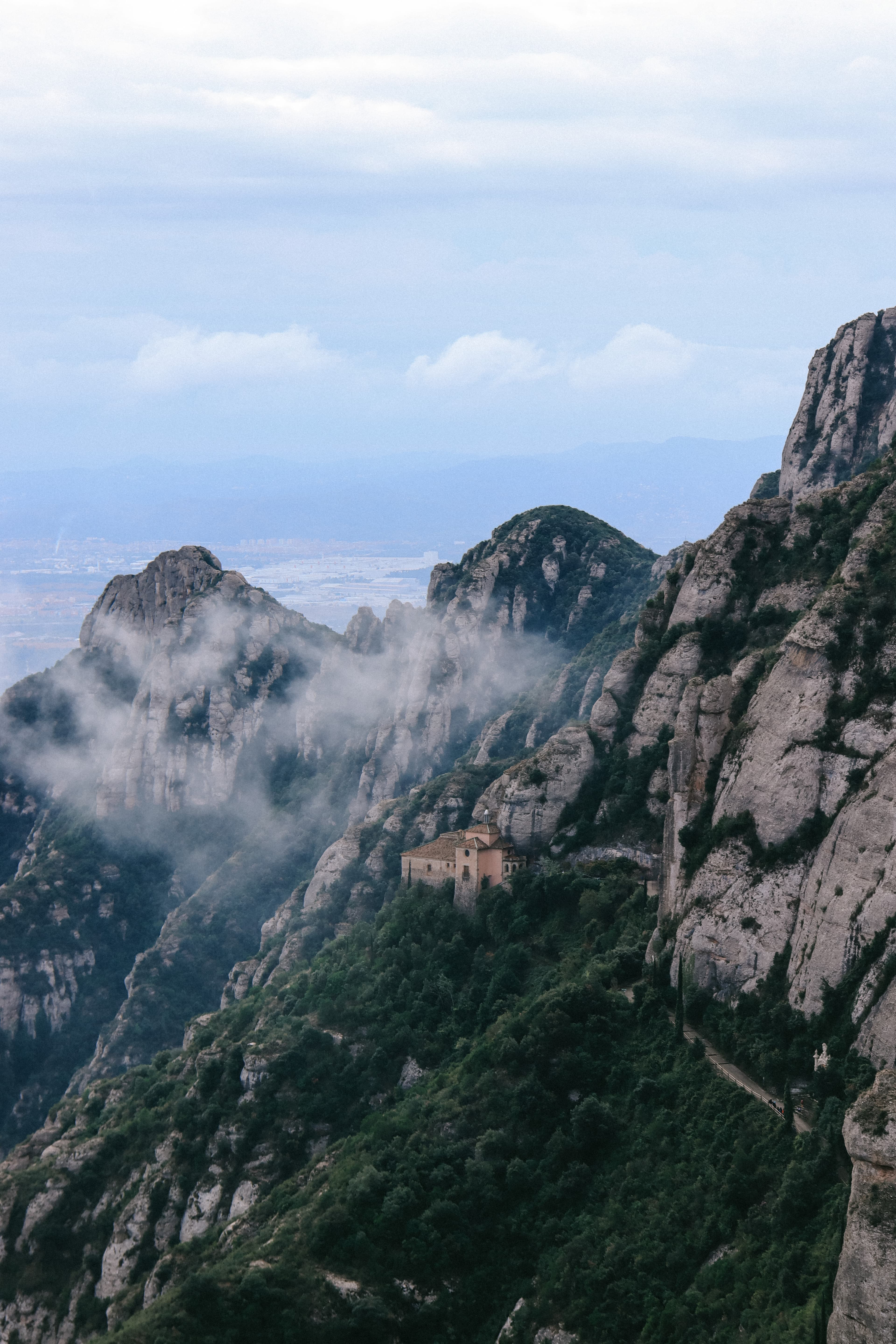 Sky and mountains view