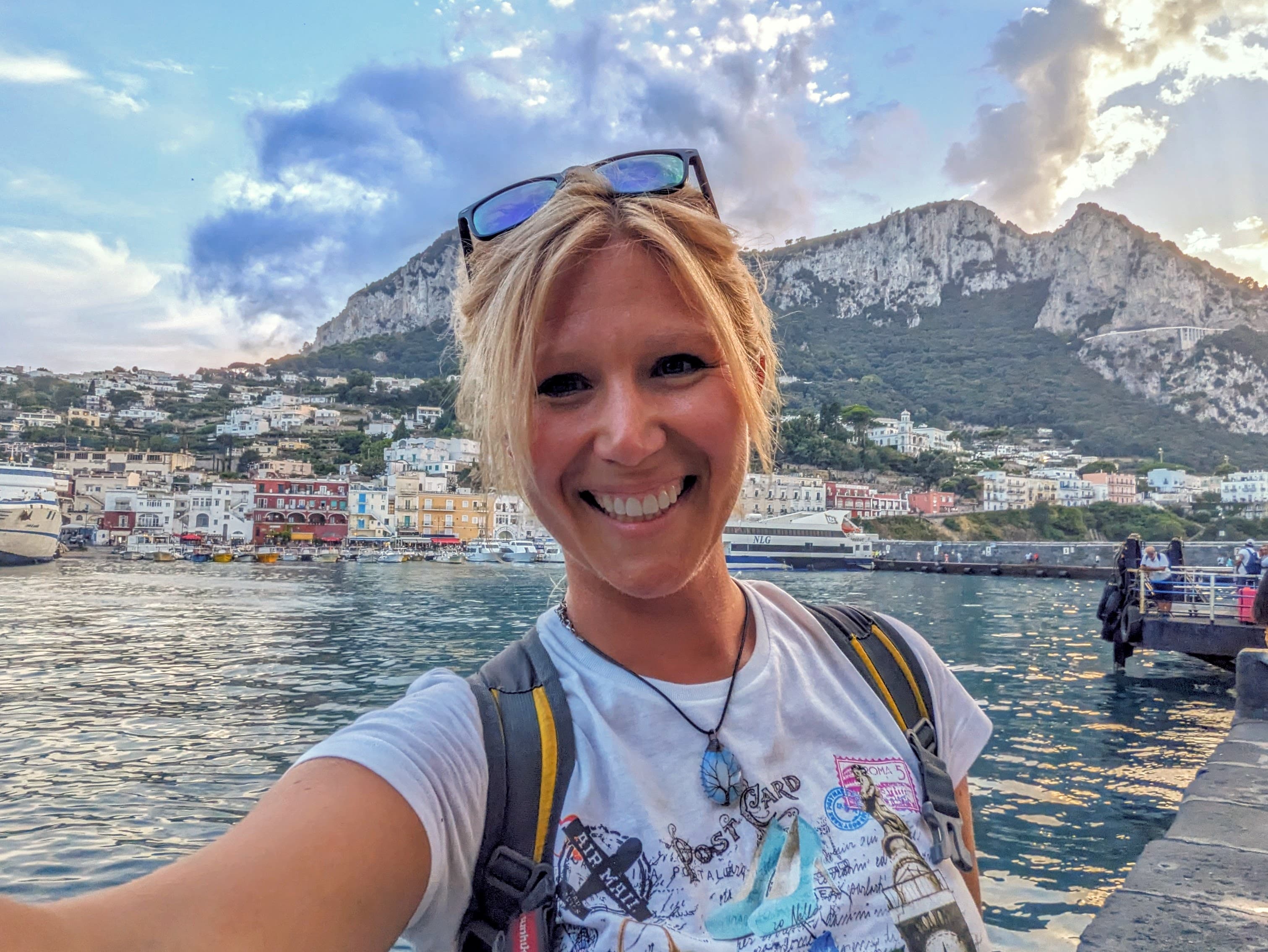 Travel advisor posing