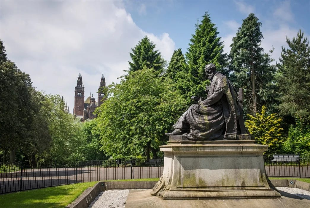 Kelvingrove Park is a city park in Glasgow.