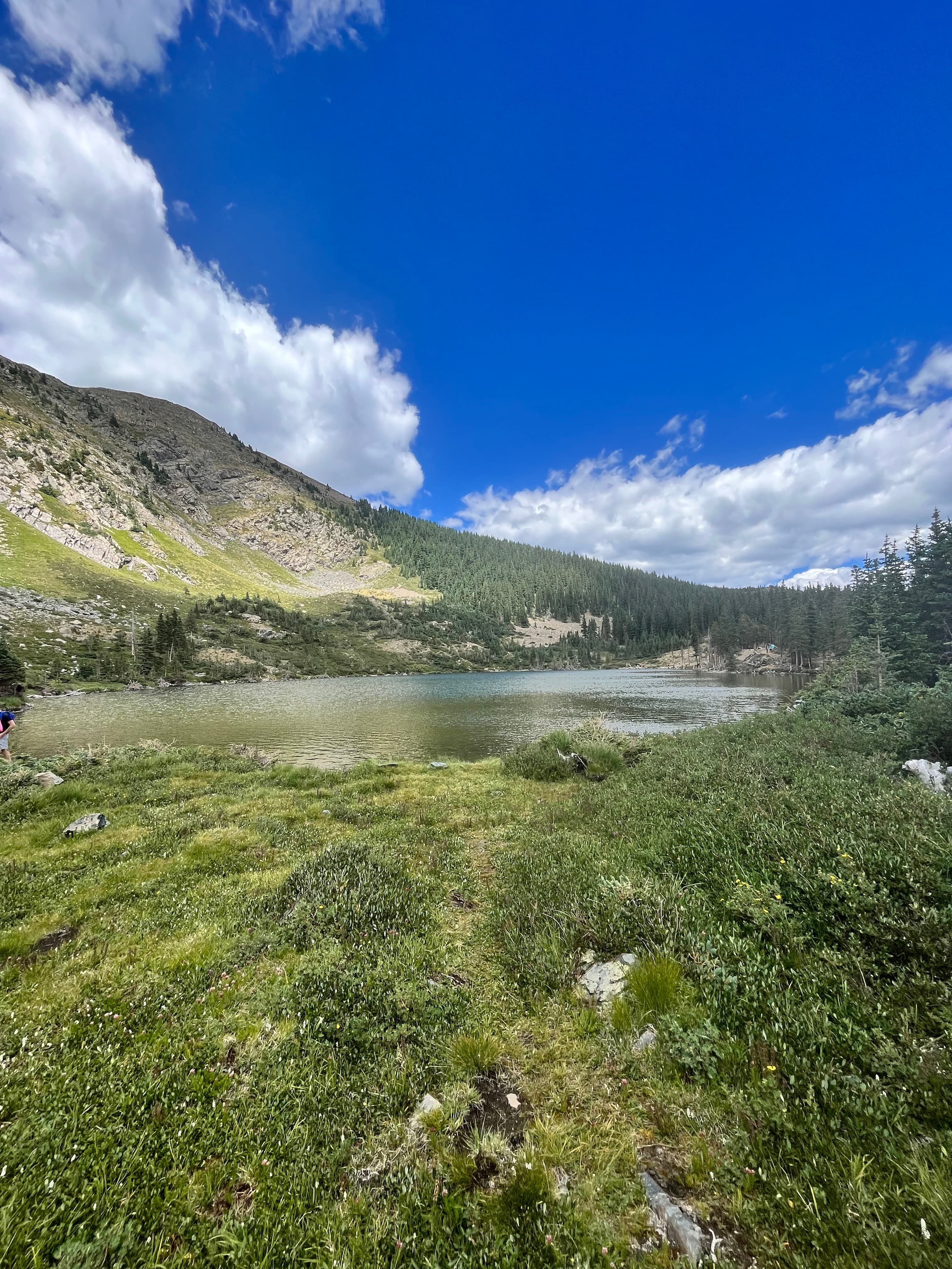 A beautiful view of the lake