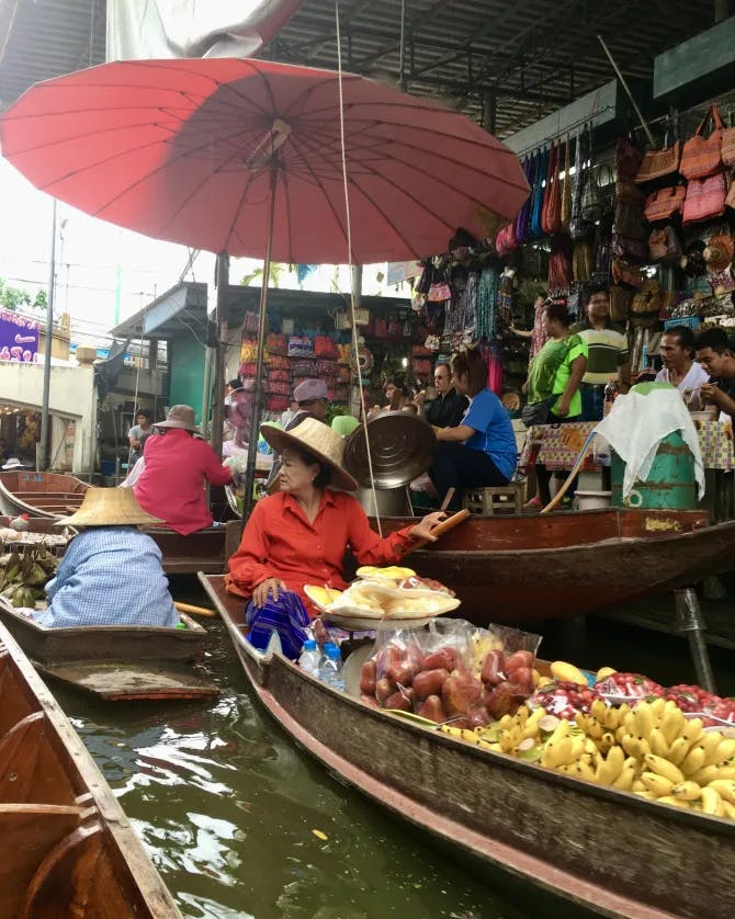 Picture of Damnoen Saduak Floating Market