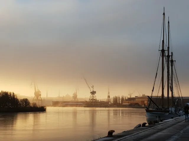 Sunset in Gothenburg