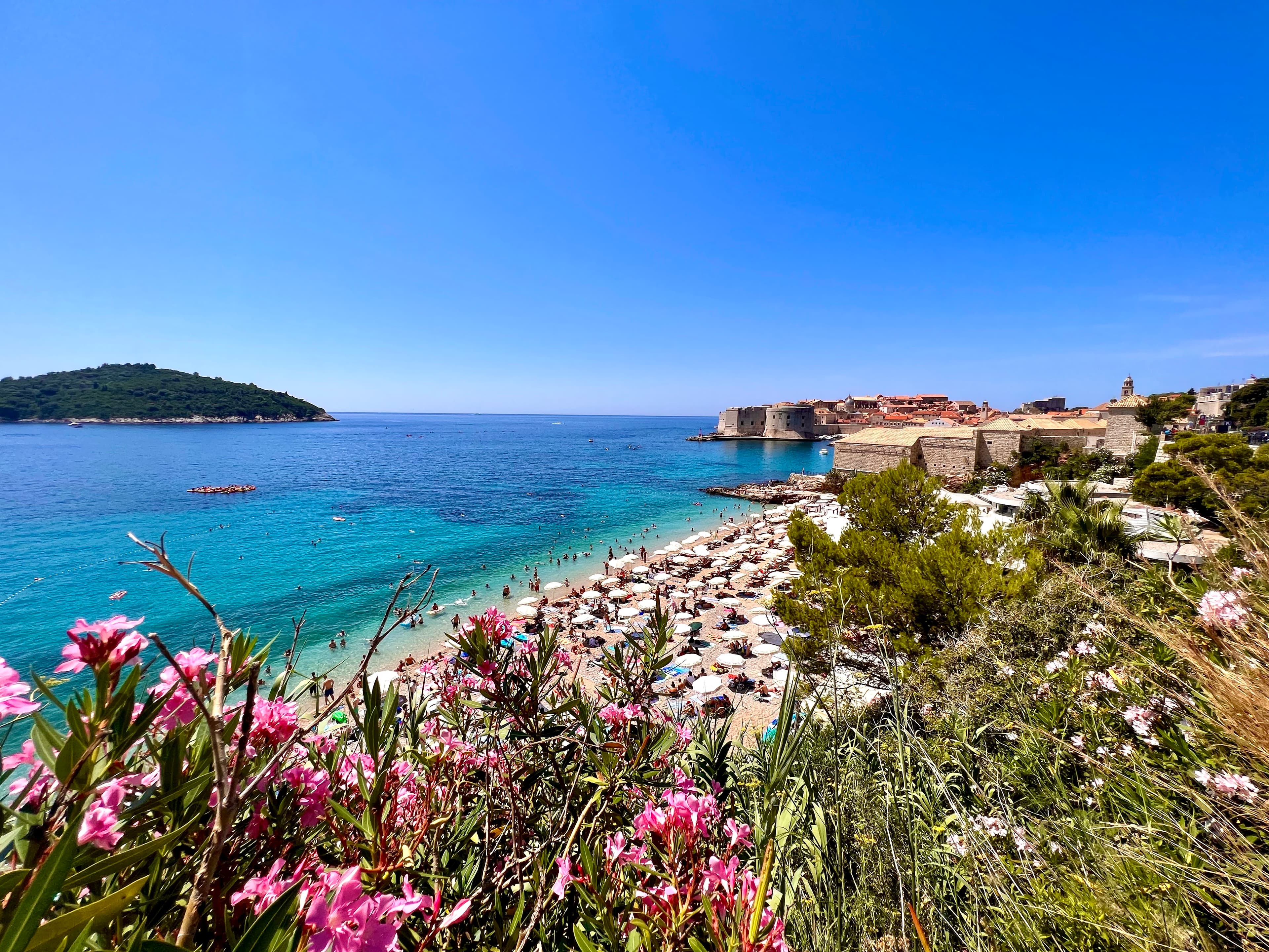 Sea and seaside view