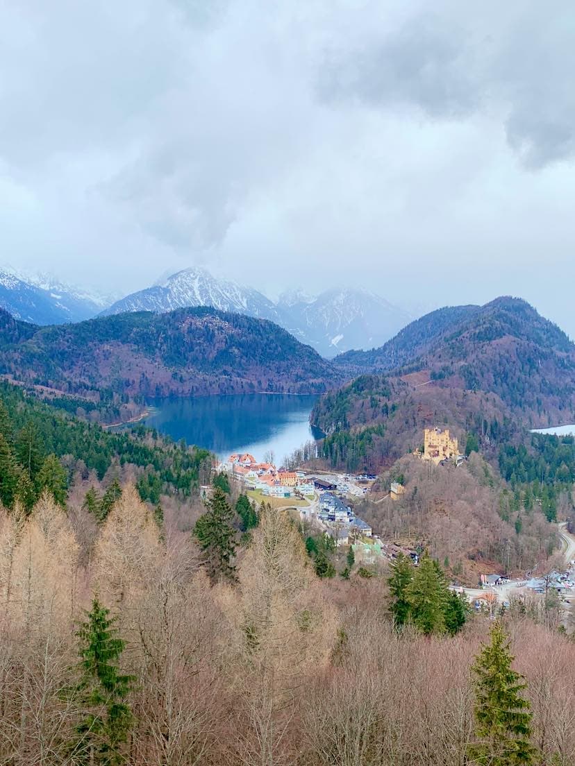 Beautiful view of the mountains