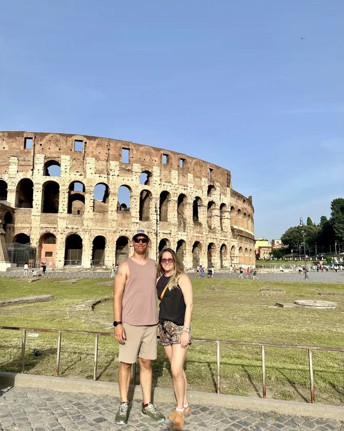 Picture of Leighann at Colosseum